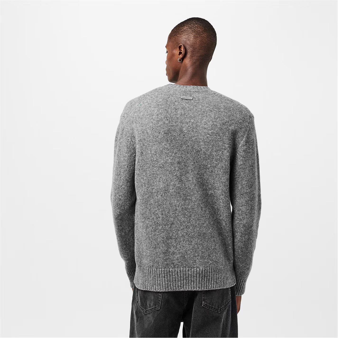 Dolce & Gabbana o1g2r1mq0426 Classic Crew Neck Jumper in Grey Melange Size US M / EU 48-50 / 2 - 4 Thumbnail