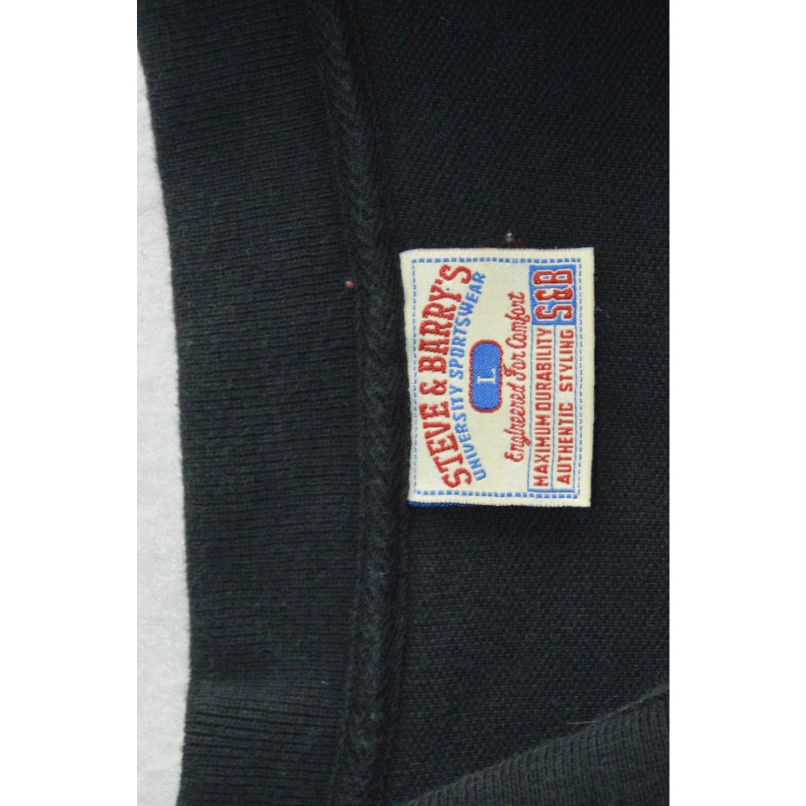 Vintage Steve & Barry's Polo Shirt Men's L Short Sleeve Solid Black Pullover Shirt polo shirt casual golf clothes Size US L / EU 52-54 / 3 - 4 Thumbnail