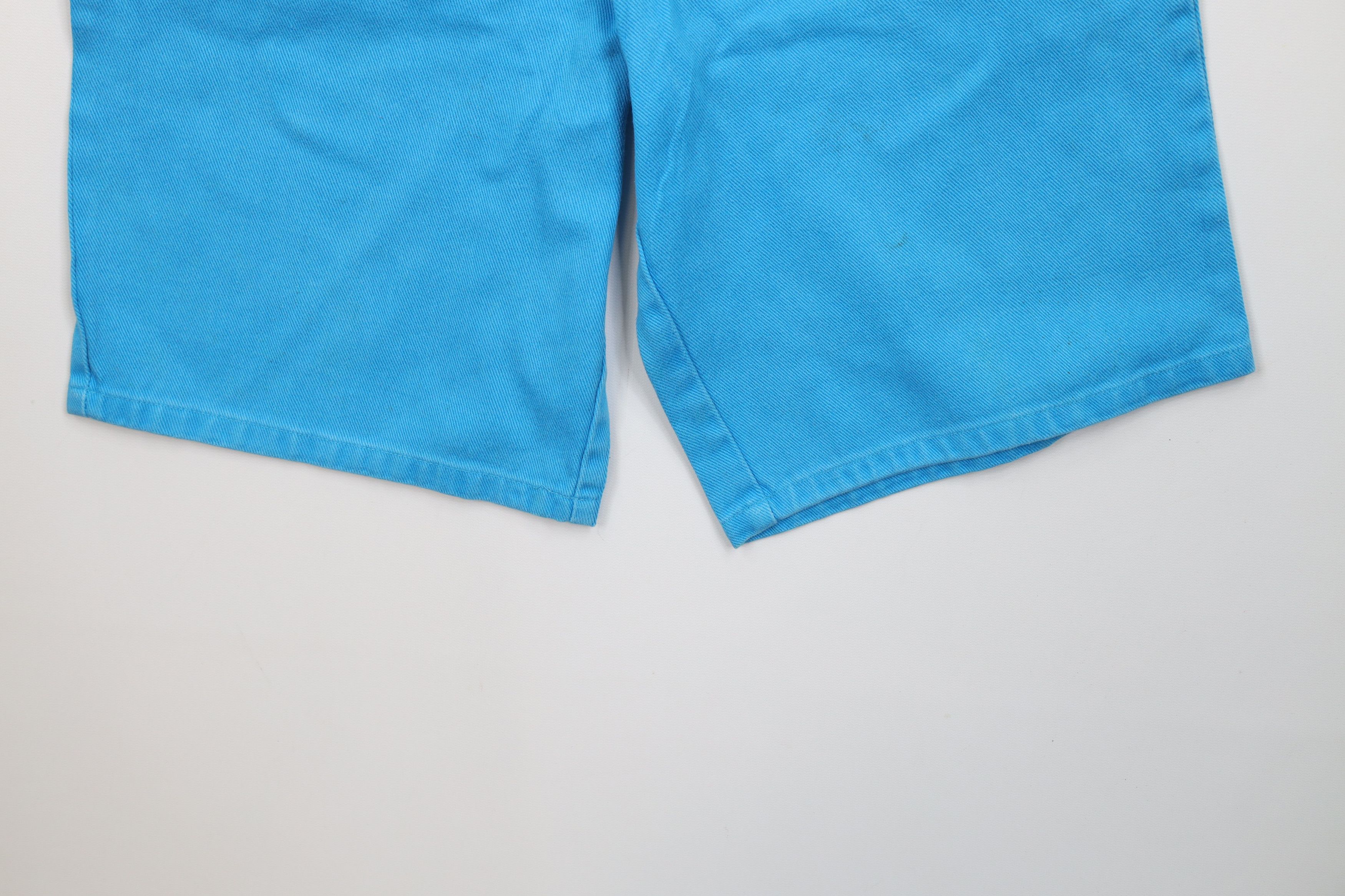 Vintage Vintage 90s Streetwear Denim Jean Shorts Jorts Blue Cotton Size 26" / US 2 / IT 38 - 4 Thumbnail