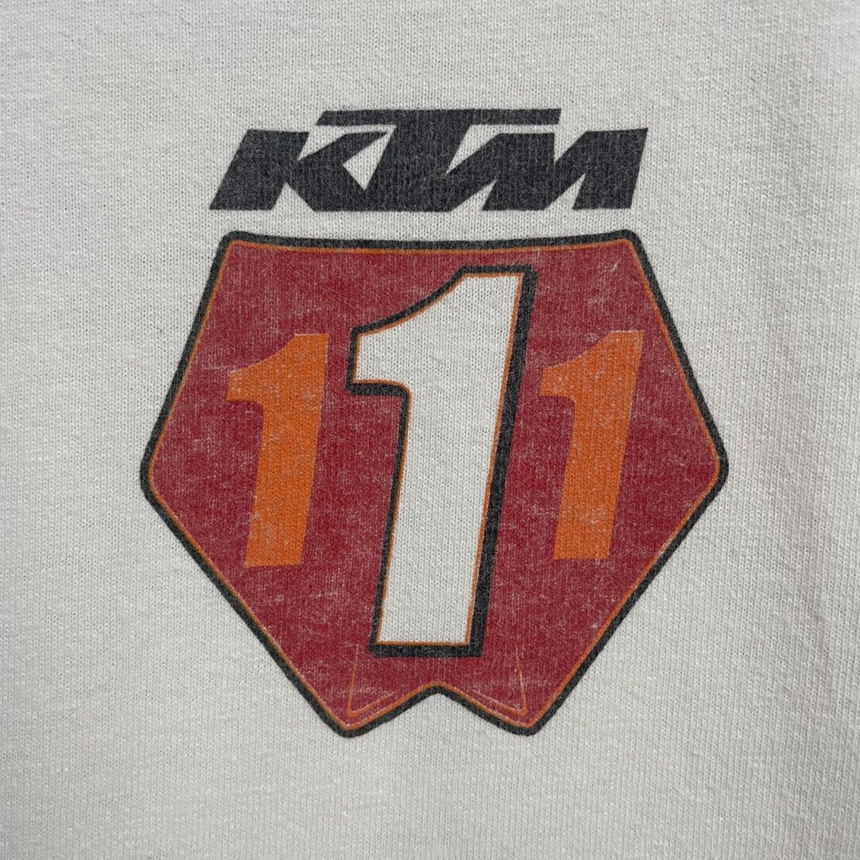 Vintage Vintage 2005 KTM Juha Salminen GNCC Champion T-Shirt Size US XL / EU 56 / 4 - 5 Thumbnail