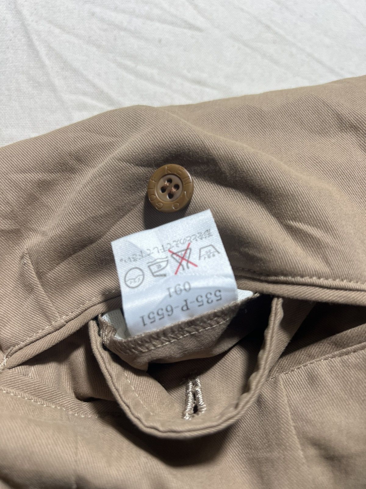 Kenzo vintage Kenzo chinos Size US 35 - 13 Thumbnail