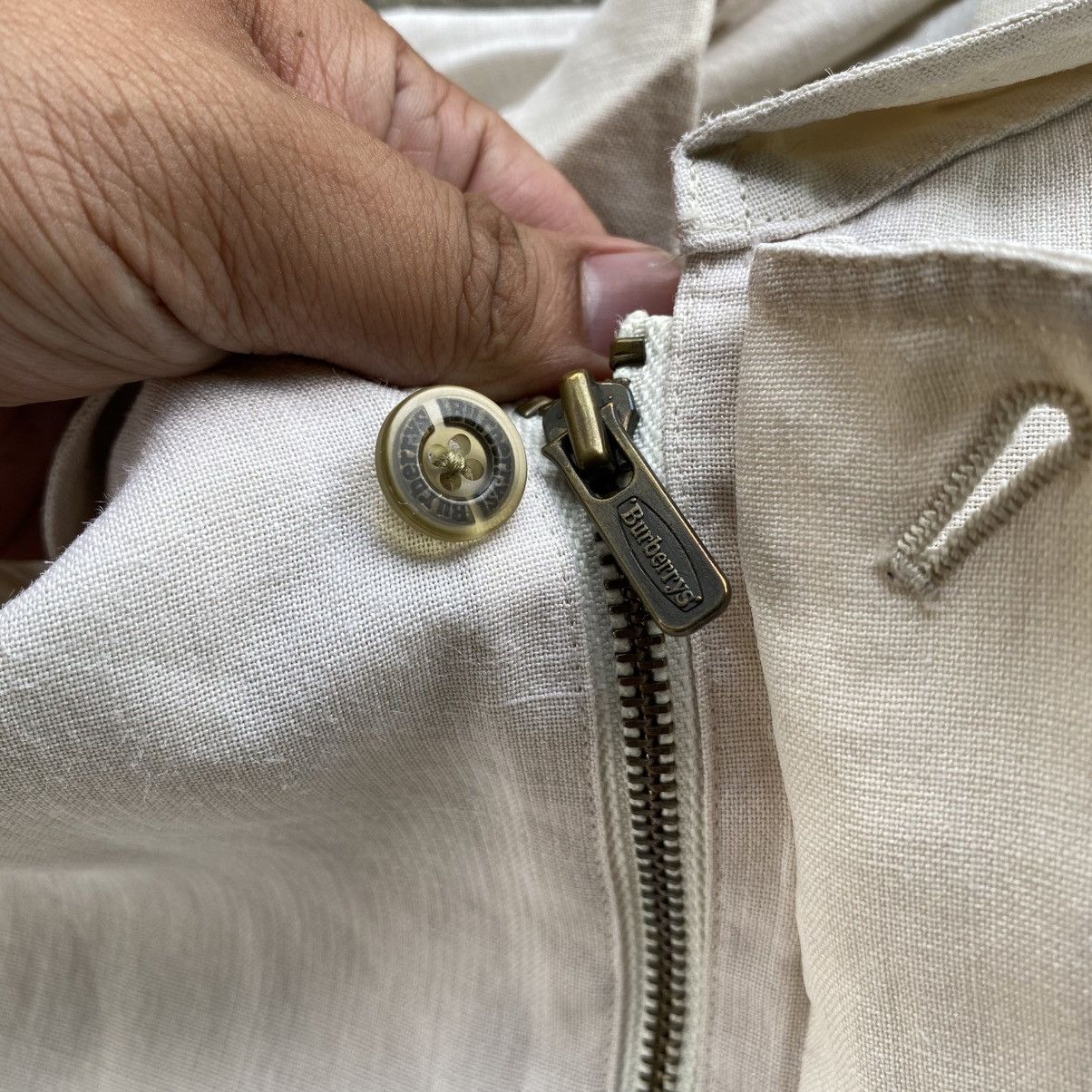 Burberry Linen Jacket