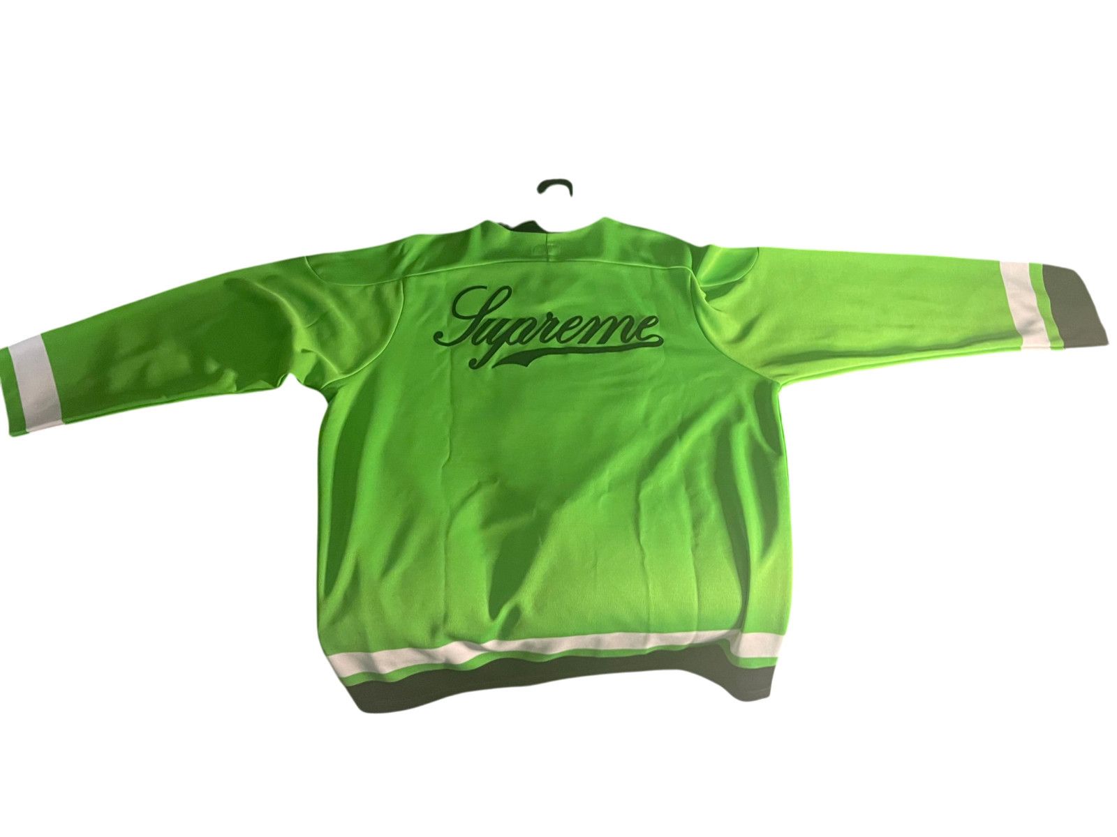 Supreme Supreme Lamborghini Hockey Jersey SS20 Lime Green Large Size US L / EU 52-54 / 3 - 8 Thumbnail