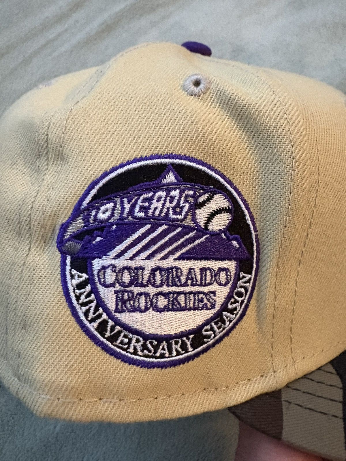Lids × MyFitteds × New Era Colorado Rockies 7 3/8 Fitted Cap Size ONE SIZE - 2 Thumbnail
