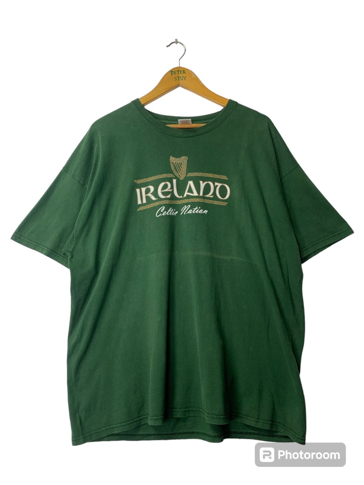 Fruit Of The Loom × Vintage Vintage Ireland t-shirt Size US XXL / EU 58 / 5 - 1 Thumbnail