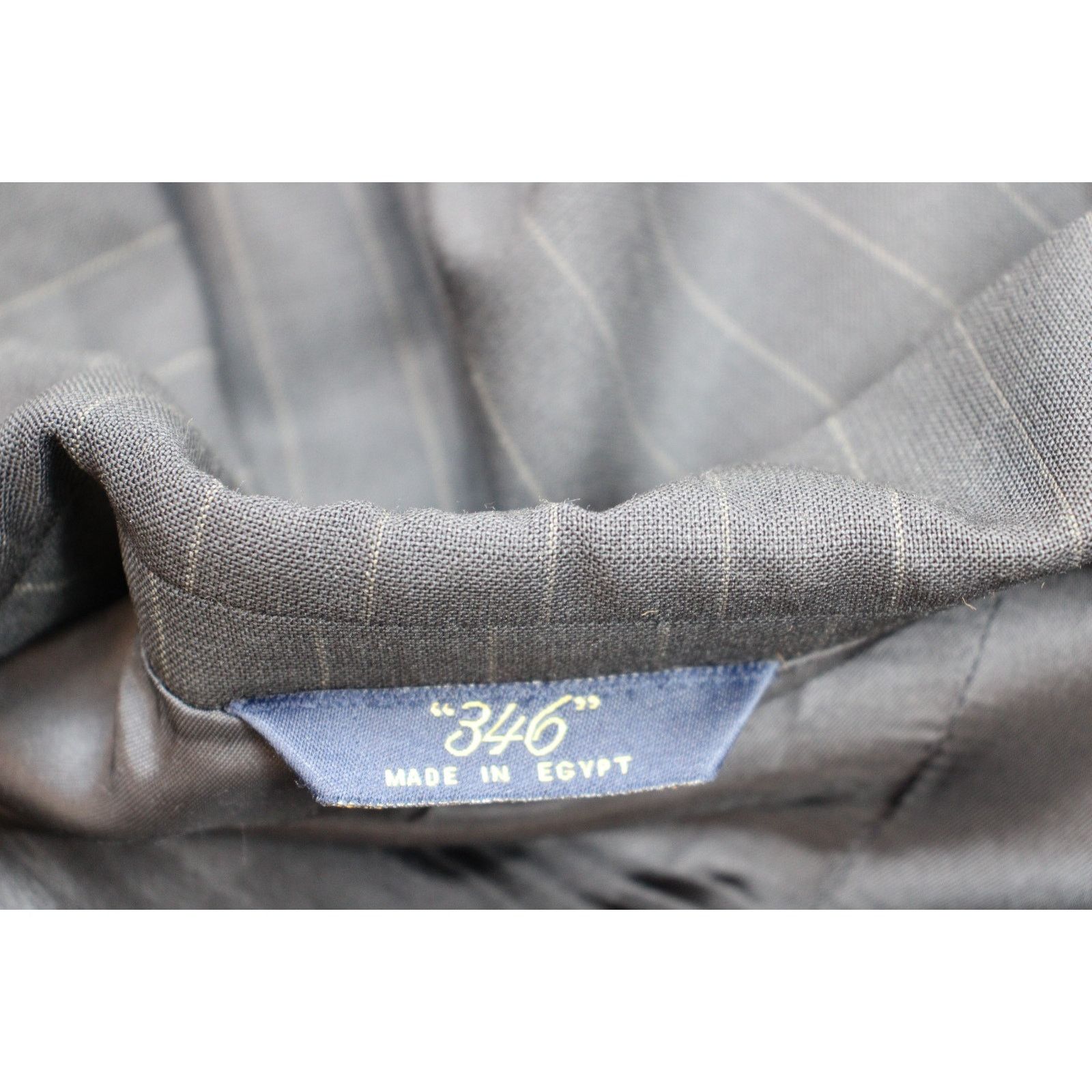 Brooks Brothers Brooks Brothers Blazer Men's 42S Black Striped 2 Button Size 42S - 5 Thumbnail