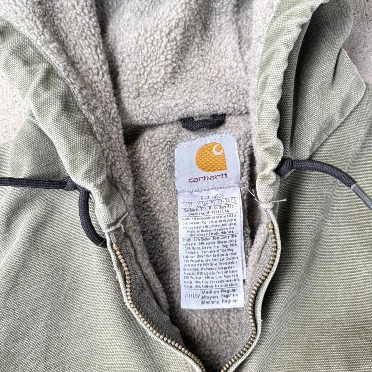 Carhartt Carhartt Detroit vintage jacket with hood and worn look Size US M / EU 48-50 / 2 - 3 Thumbnail