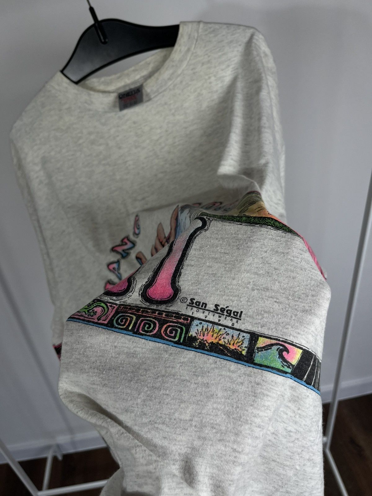 Other Vintage Oneita Hawaii Hang Loose Shaka Single Stitch Tee XXL Size US XXL / EU 58 / 5 - 8 Thumbnail