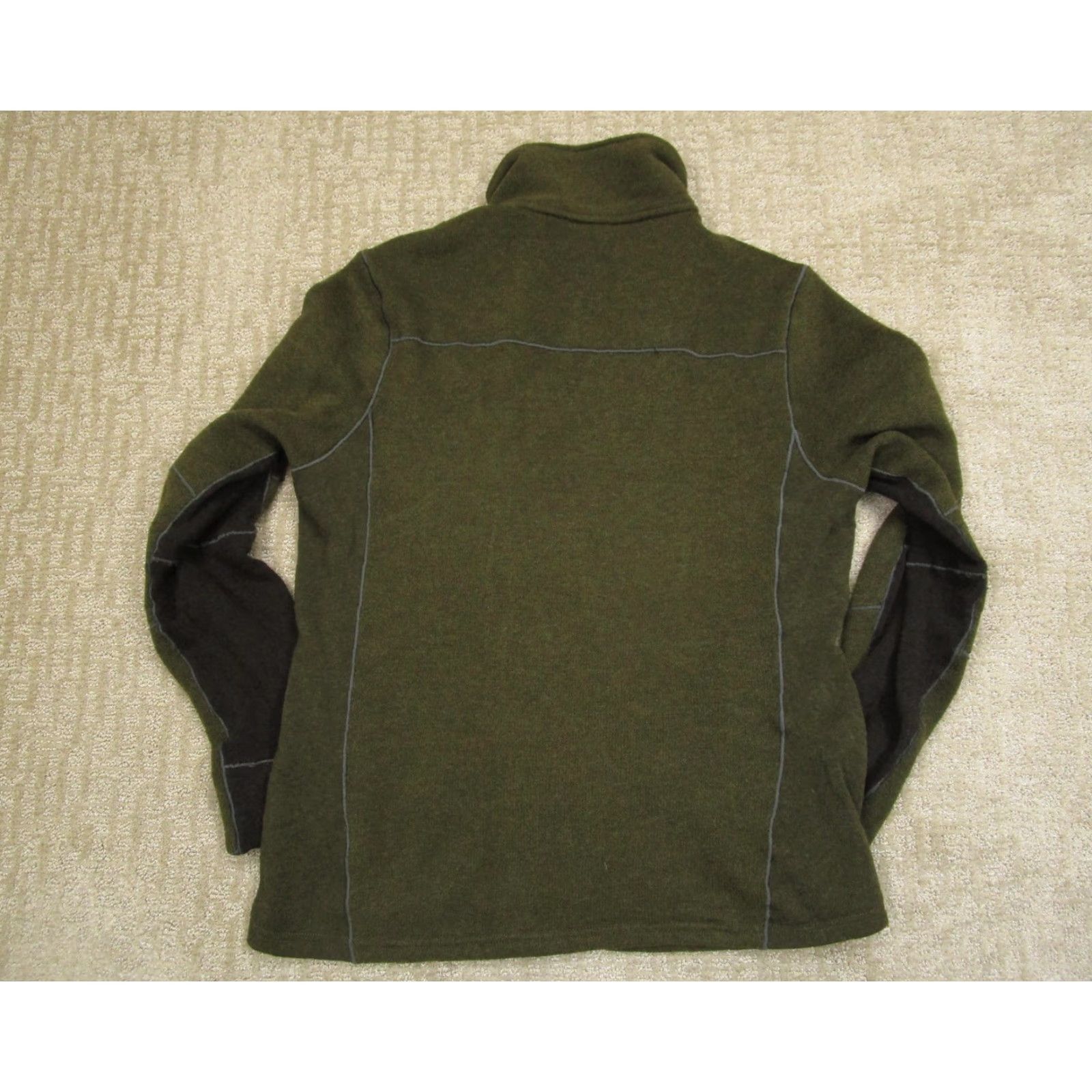 Vintage Kuhl Jacket Men Medium Green Full Zip Fleece Hiking Guide Trail Outdoor Pockets Size US M / EU 48-50 / 2 - 3 Thumbnail