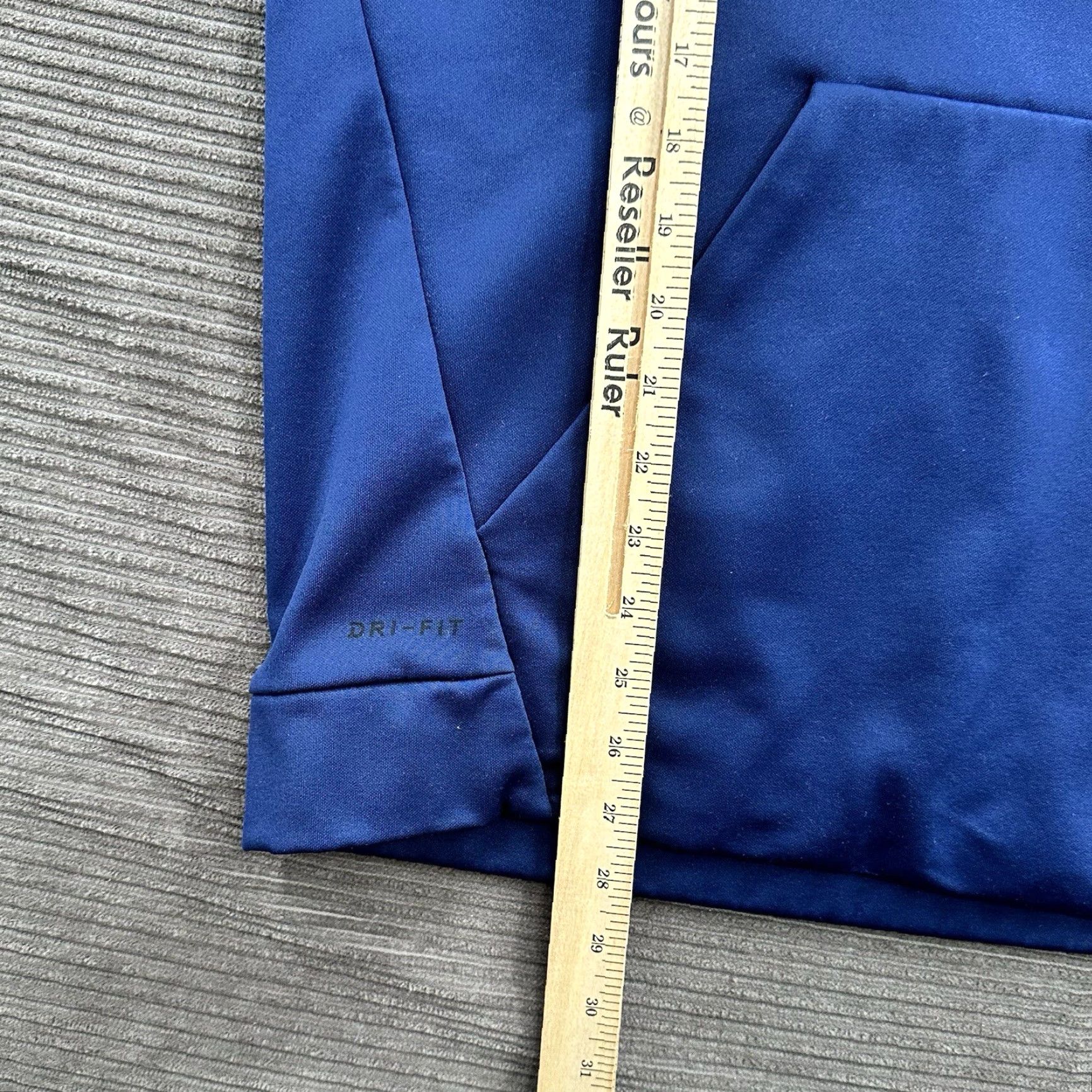 Nike Nike Hoodie Men XL Blue Polyester Long Sleeve Gym Training Outdoors Size US XL / EU 56 / 4 - 5 Thumbnail