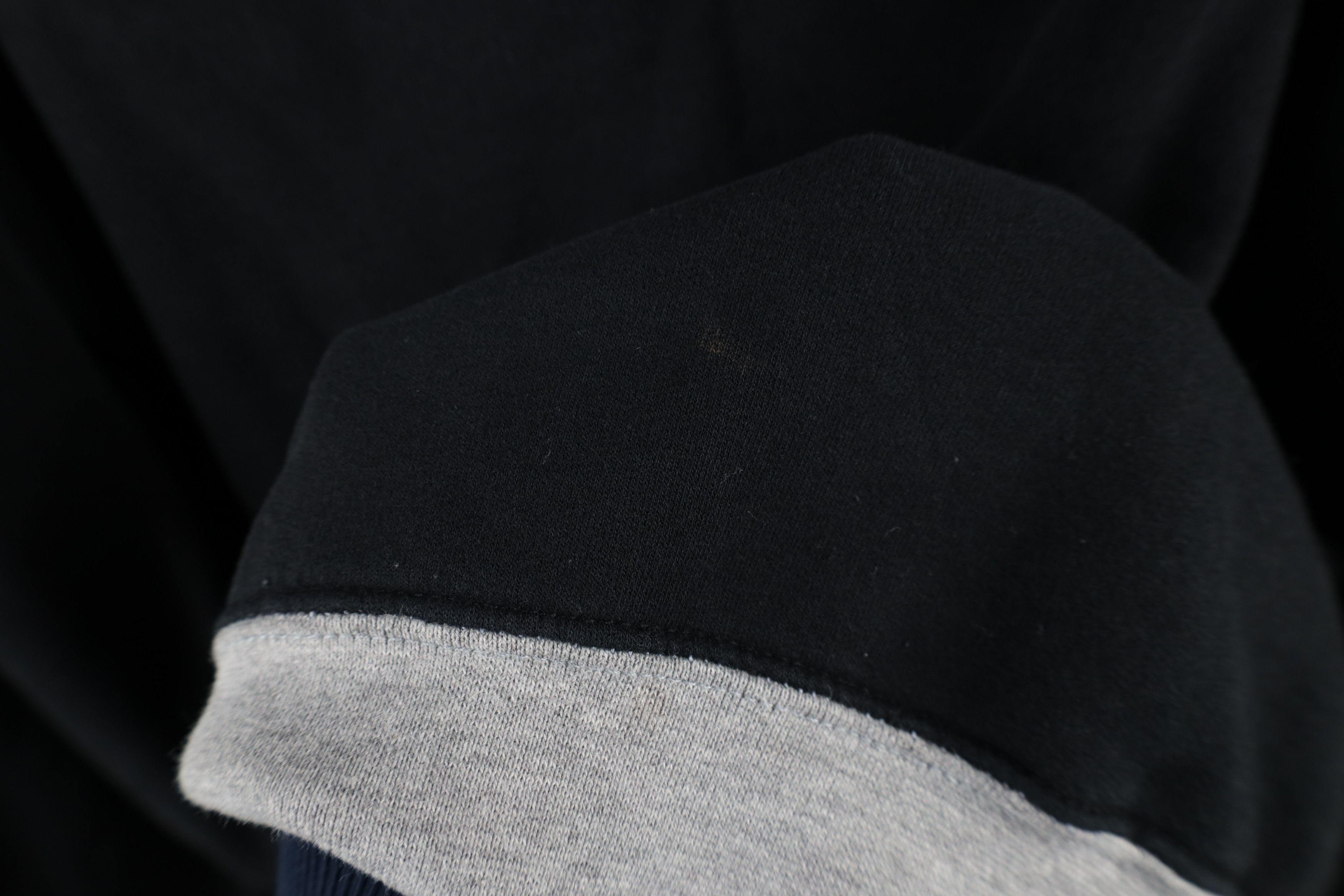 Vintage Vintage 90s Streetwear Striped Crewneck Sweatshirt Black Size US XL / EU 56 / 4 - 4 Thumbnail