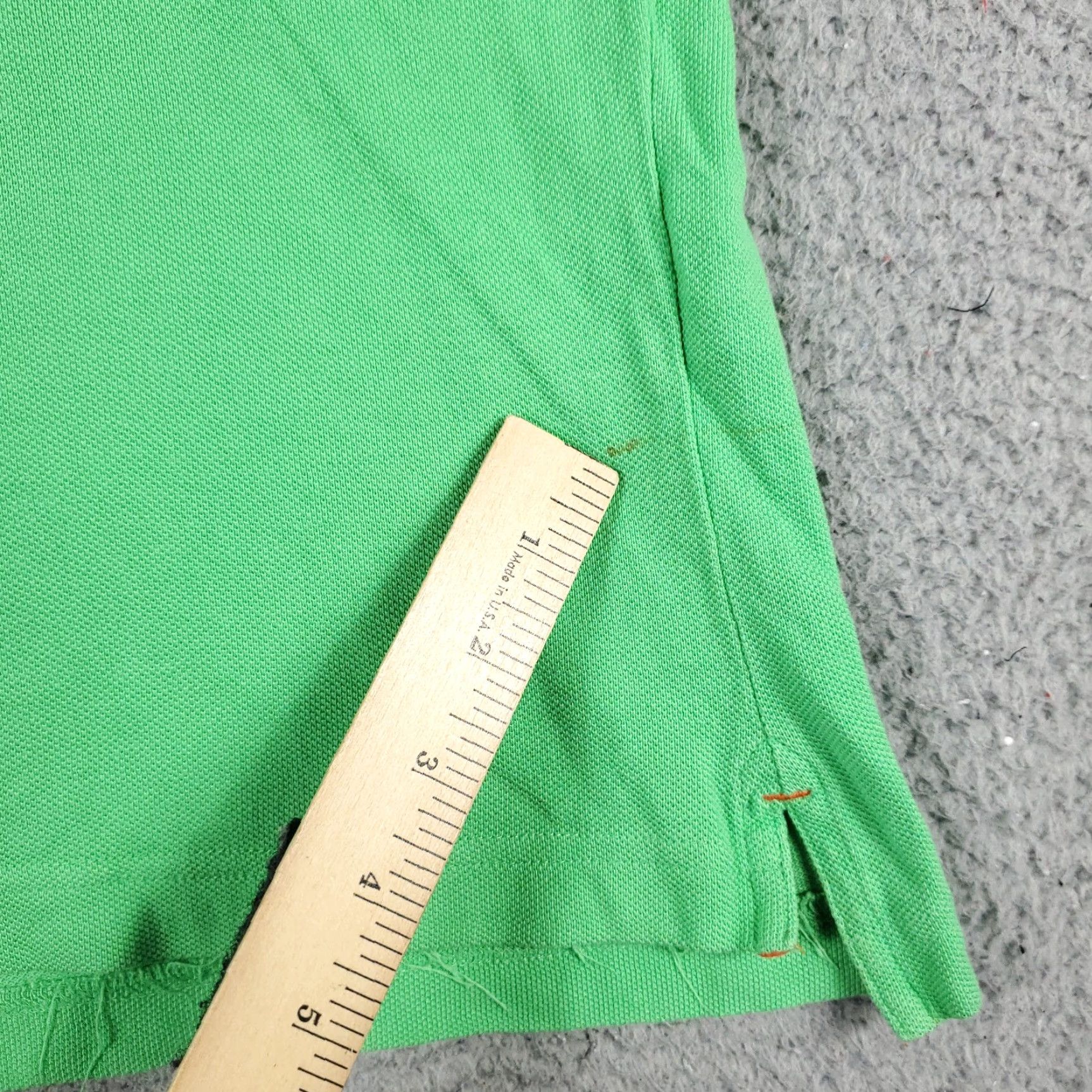 Nautica Nautica Polo Shirt Adult Medium Green Solid Casual Short Sleeve Mens Size US M / EU 48-50 / 2 - 3 Thumbnail