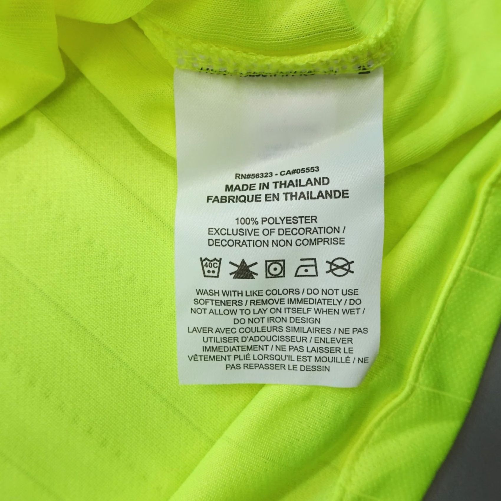 Nike Nike Dri-Fit Referee Pocket Shirt Slim Fit Men's L SS Safety Yellow Nike Dri-FIT DH8024-702 Size US L / EU 52-54 / 3 - 5 Thumbnail