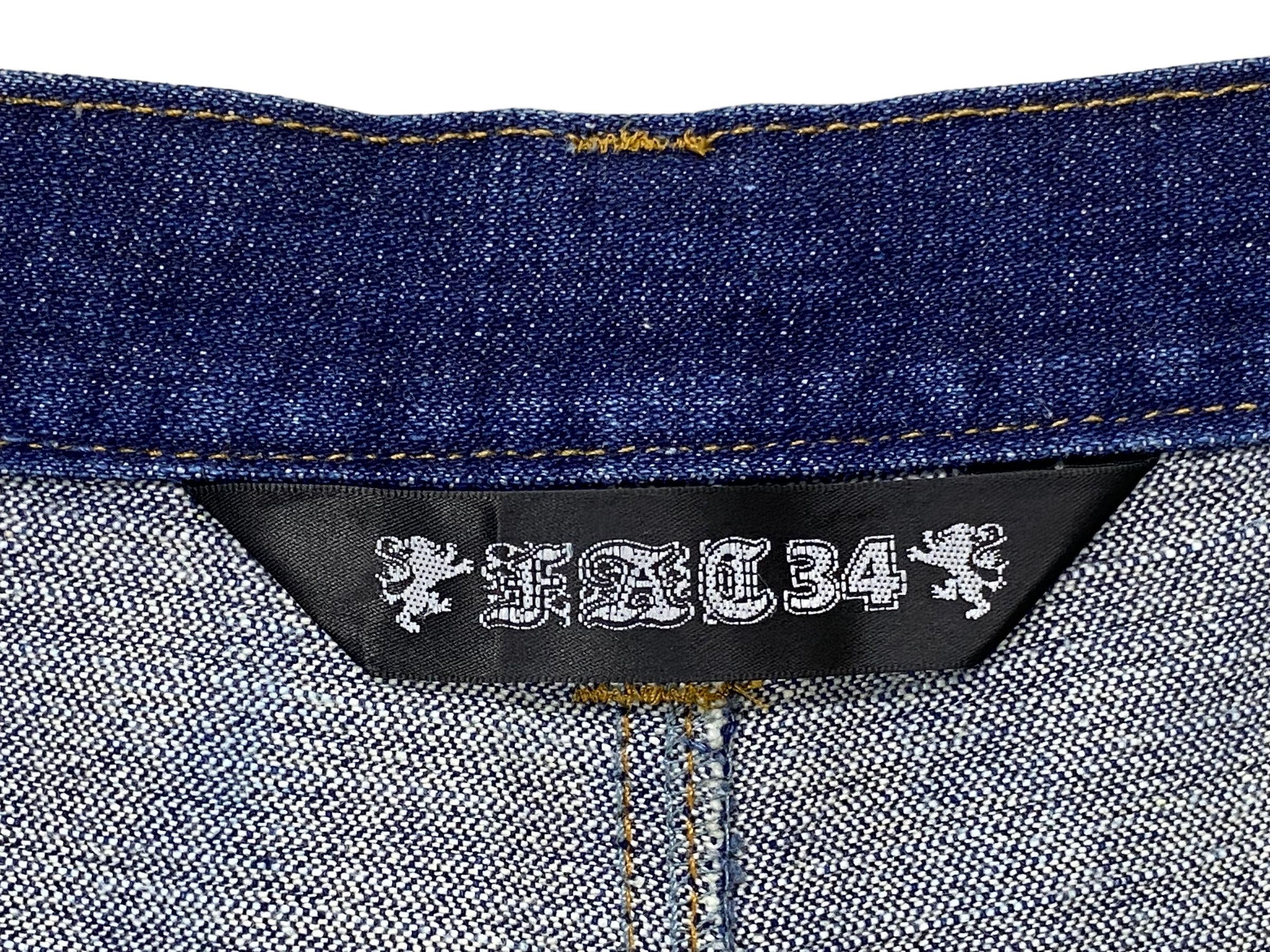Japanese Brand Fad Denim Jeans Baggy Jeans Pants Size US 34 / EU 50 - 9 Thumbnail