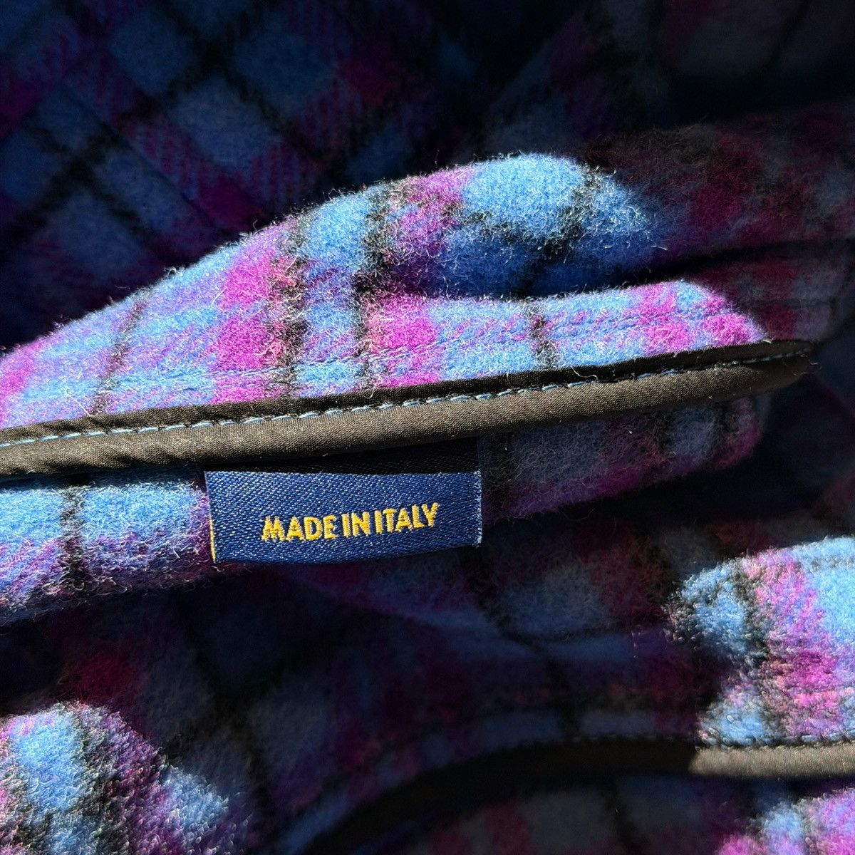 Louis Vuitton Virgil abloh Plaid cropped trucker flannel Size US L / EU 52-54 / 3 - 7 Thumbnail