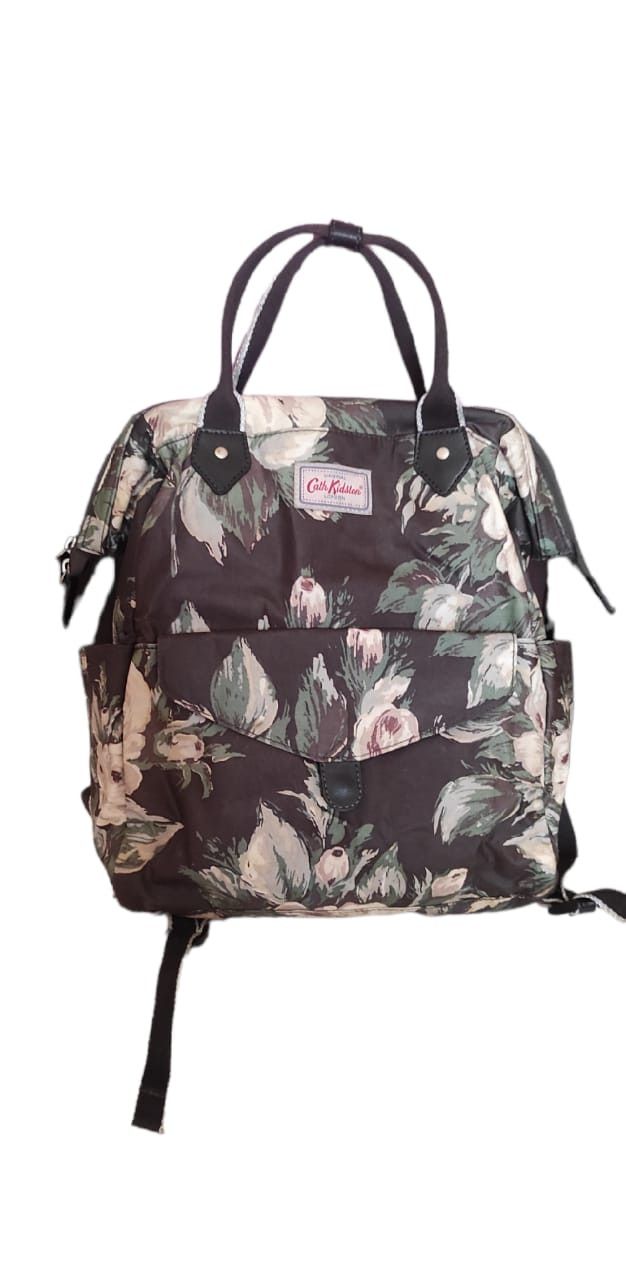 Vintage CATH KIDSTON London Backpack Floral Adjustable Strap Handbag Size ONE SIZE - 3 Thumbnail