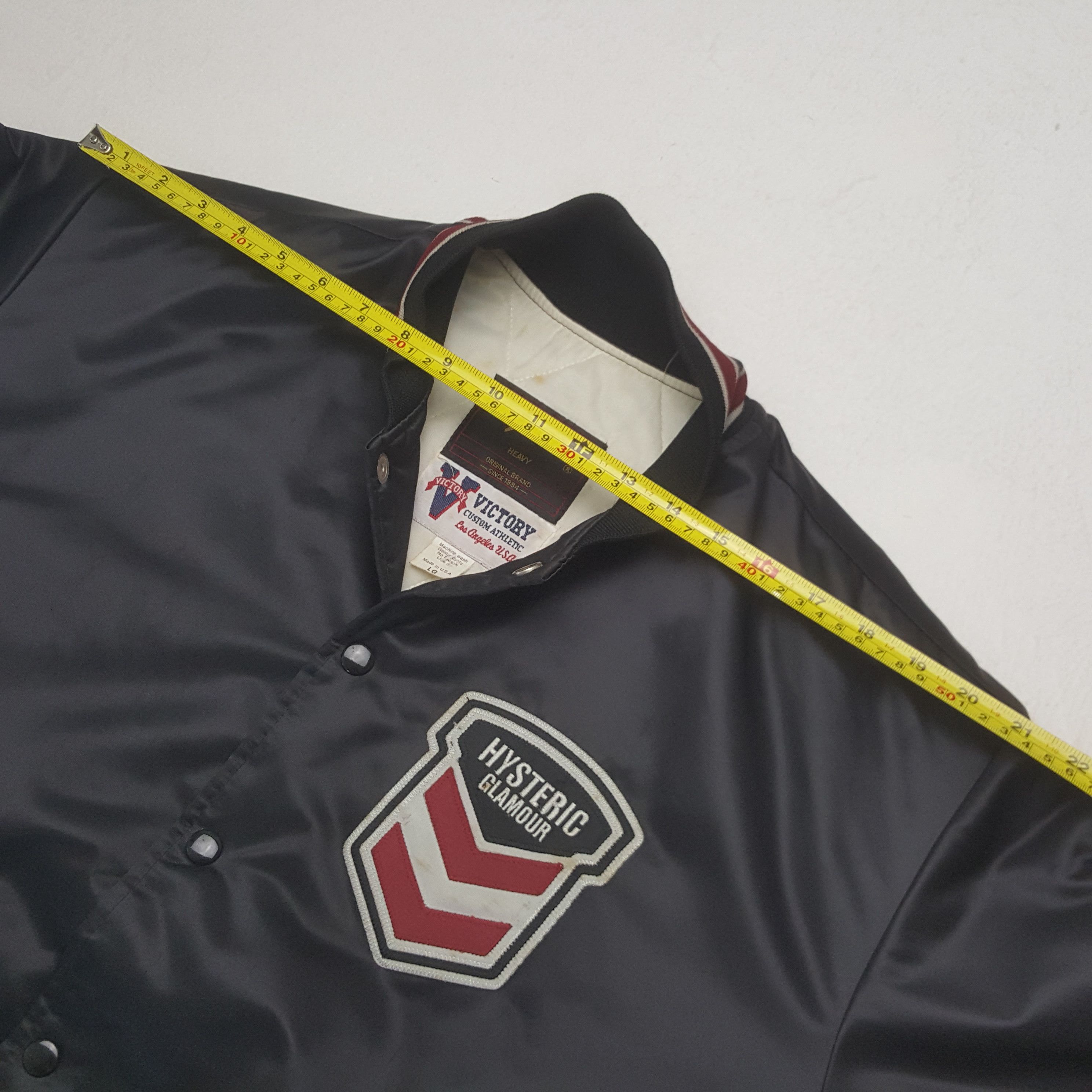 Hysteric Glamour Vintage Hysteric Heavy Japanese Brand Varsity Jacket C303N3 Size US XL / EU 56 / 4 - 6 Thumbnail