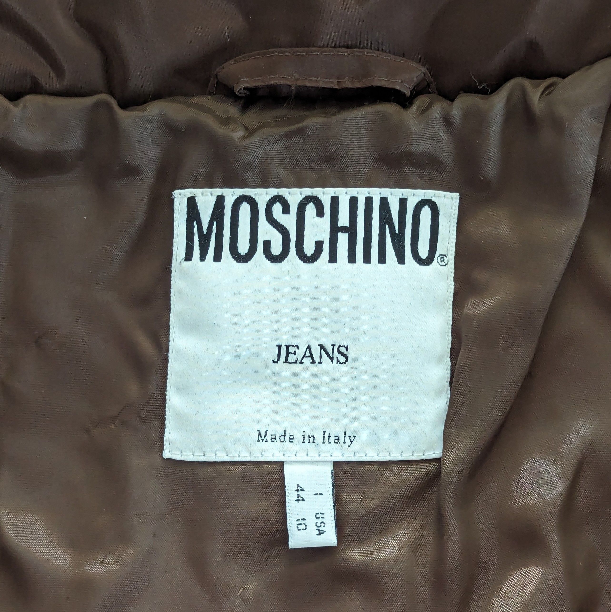Moschino Moschino Jeans Made In Italy Women's Down Jacket With A Belt Size M / US 6-8 / IT 42-44 - 16 Thumbnail