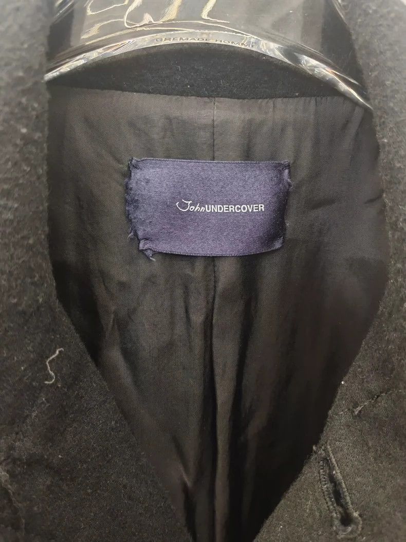Undercover Elegant Fringed Wool Coat by Undercover Size US M / EU 48-50 / 2 - 4 Thumbnail