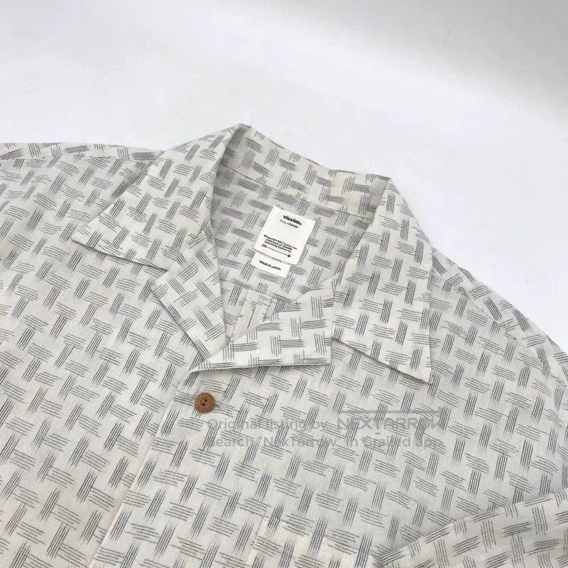 Visvim visvim WALLIS S/S KASURI Shirt. Size US L / EU 52-54 / 3 - 3 Thumbnail