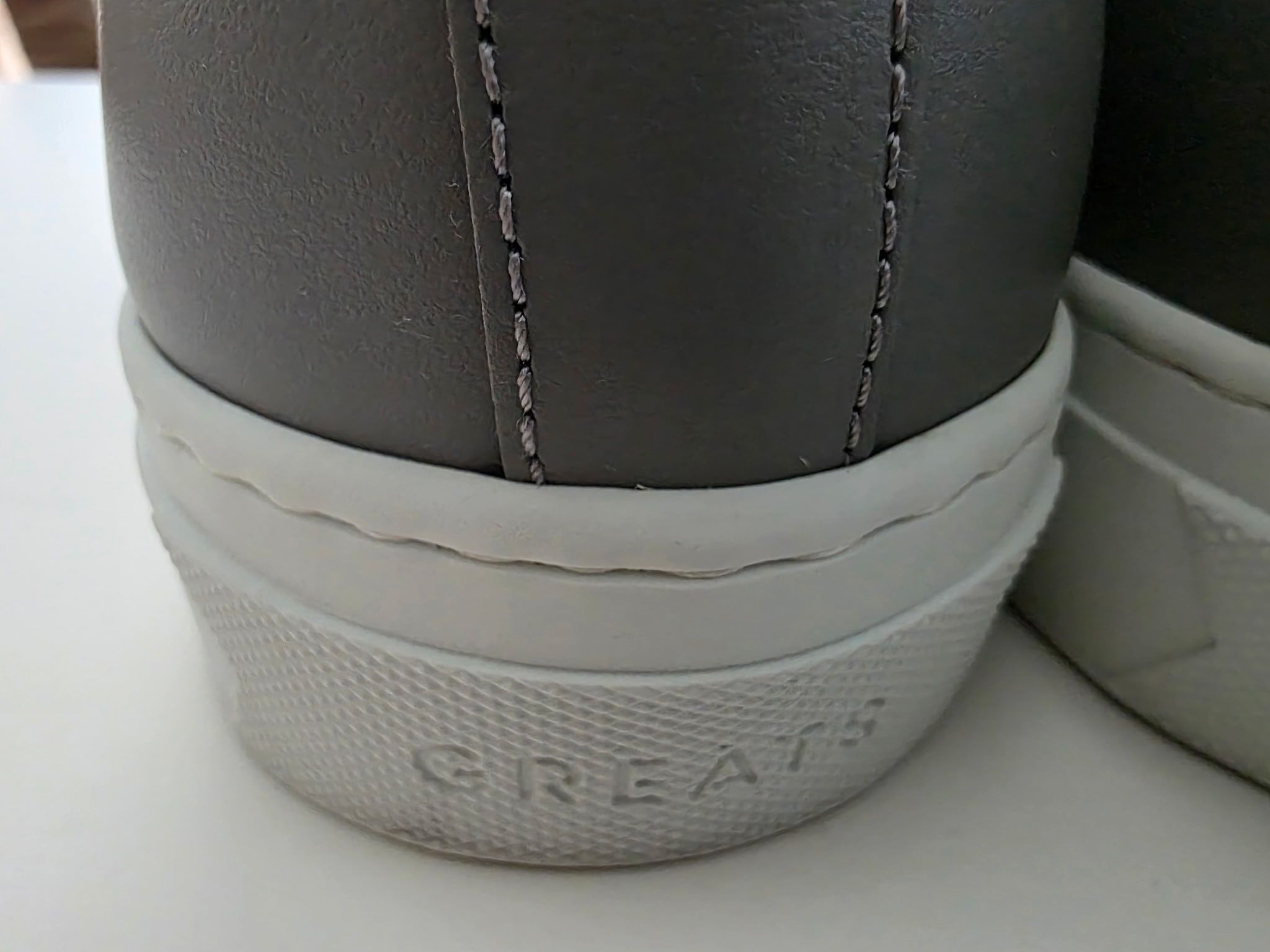 Greats Greats Royale - Ash Grey Leather - Size 14 Size US 14 / EU 47 - 8 Thumbnail