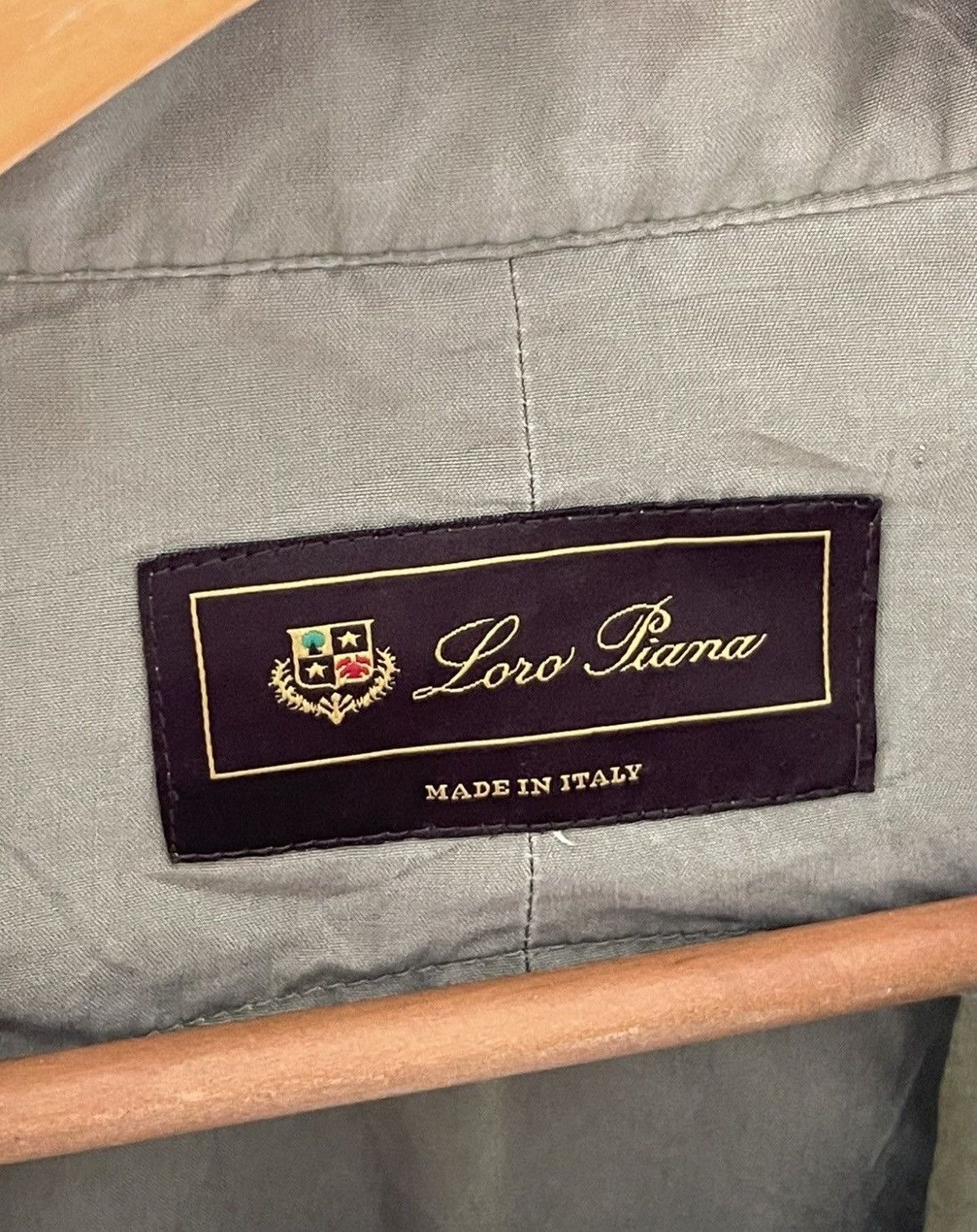 Loro Piana Loro Piana Jacket Green Army Size S / US 4 / IT 40 - 18 Thumbnail