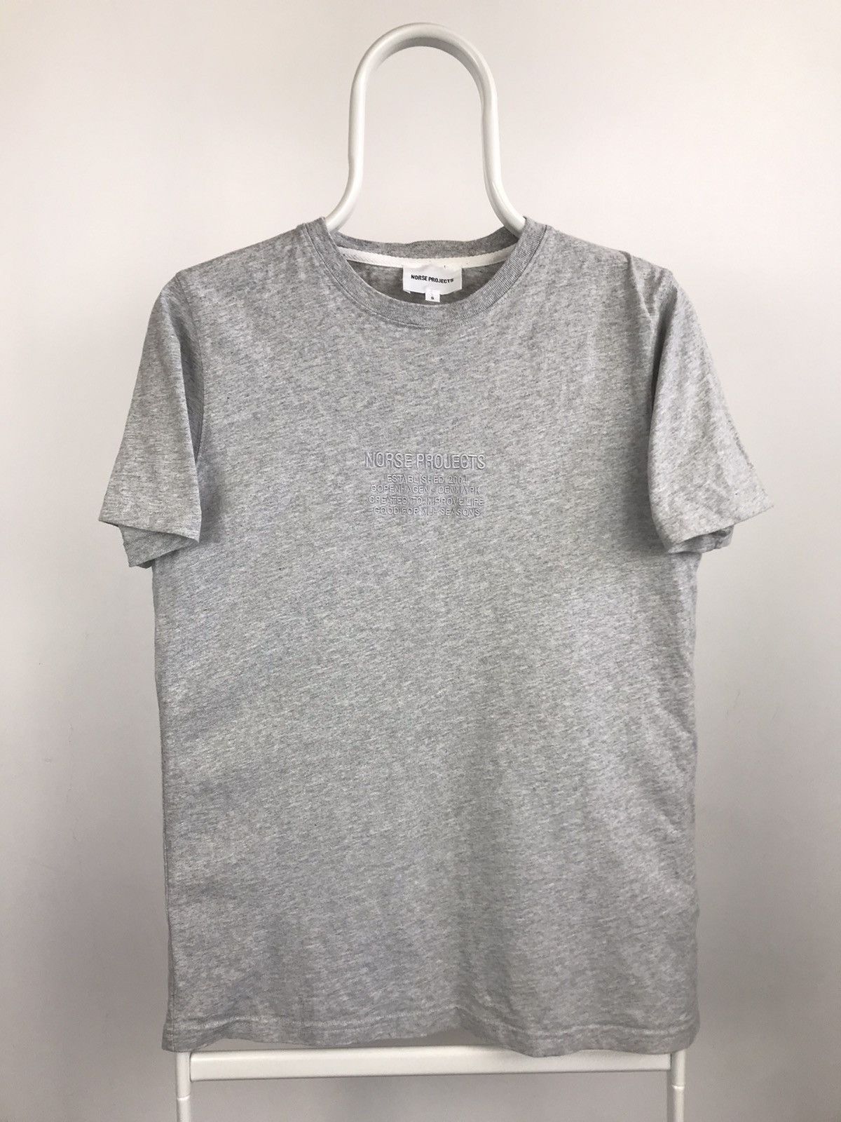 Norse Projects Norse Projects Niels Logo Tee Size US S / EU 44-46 / 1 - 1 Thumbnail
