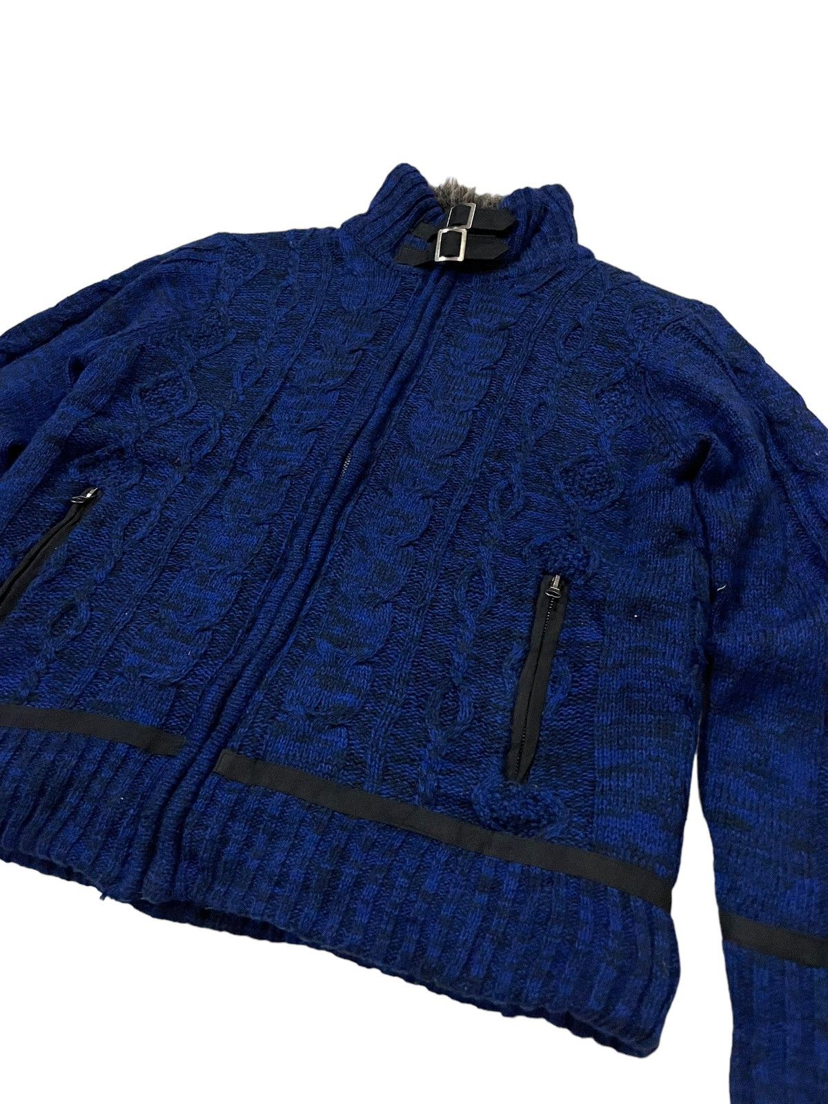 Japanese Brand × Seditionaries L’Garage Winter Knit Fleece Bondage Punk Jacket Size US M / EU 48-50 / 2 - 4 Thumbnail
