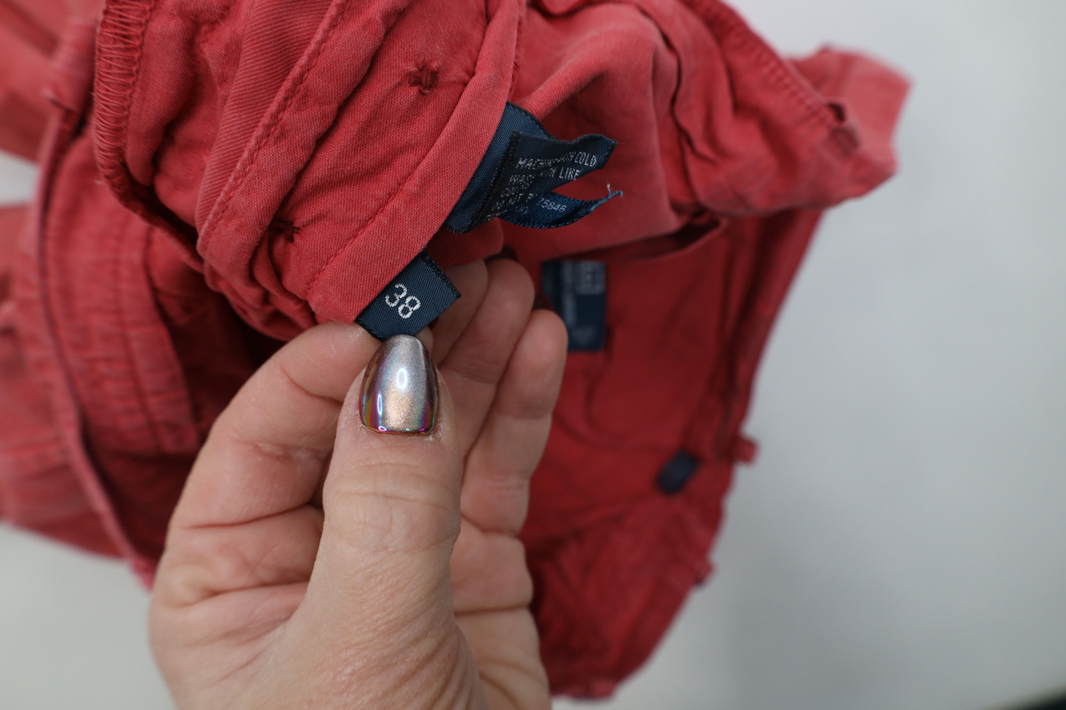 Ralph Lauren Vintage 90s Ralph Lauren Fly GI Surplus Crest Shorts Red Size US 38 / EU 54 - 9 Thumbnail