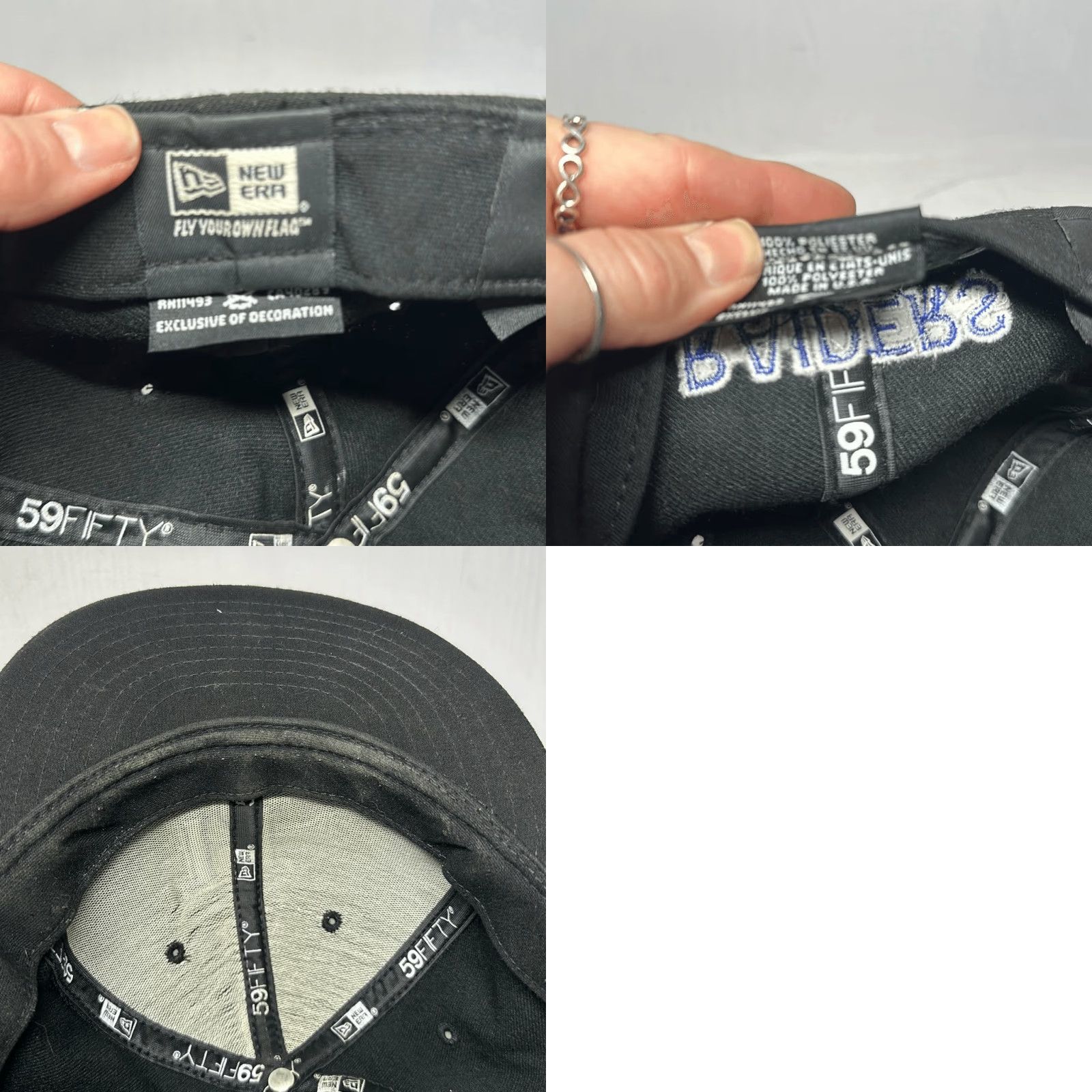 New Era NEW ERA HC Head Coach Black Blue Raiders SnapBack Cap Hat Snapback Unisex Adults One Size Multicolor Fitted Size ONE SIZE - 8 Thumbnail