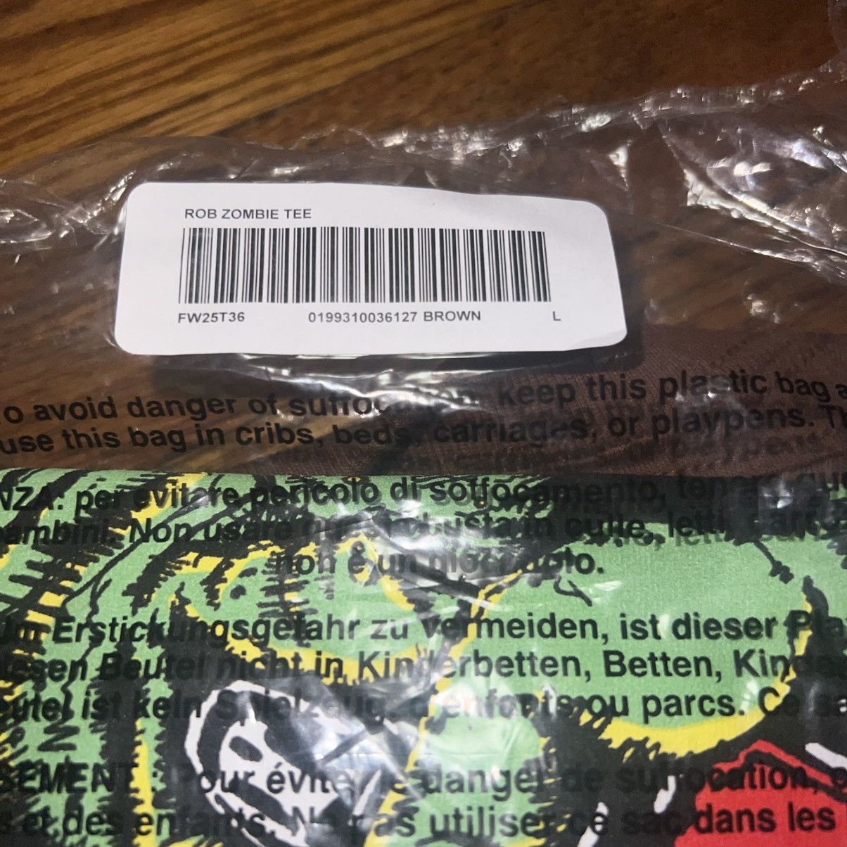 Supreme Supreme Fuckin Blowout Rob Zombie Tee Brown size: L Size US L / EU 52-54 / 3 - 6 Thumbnail
