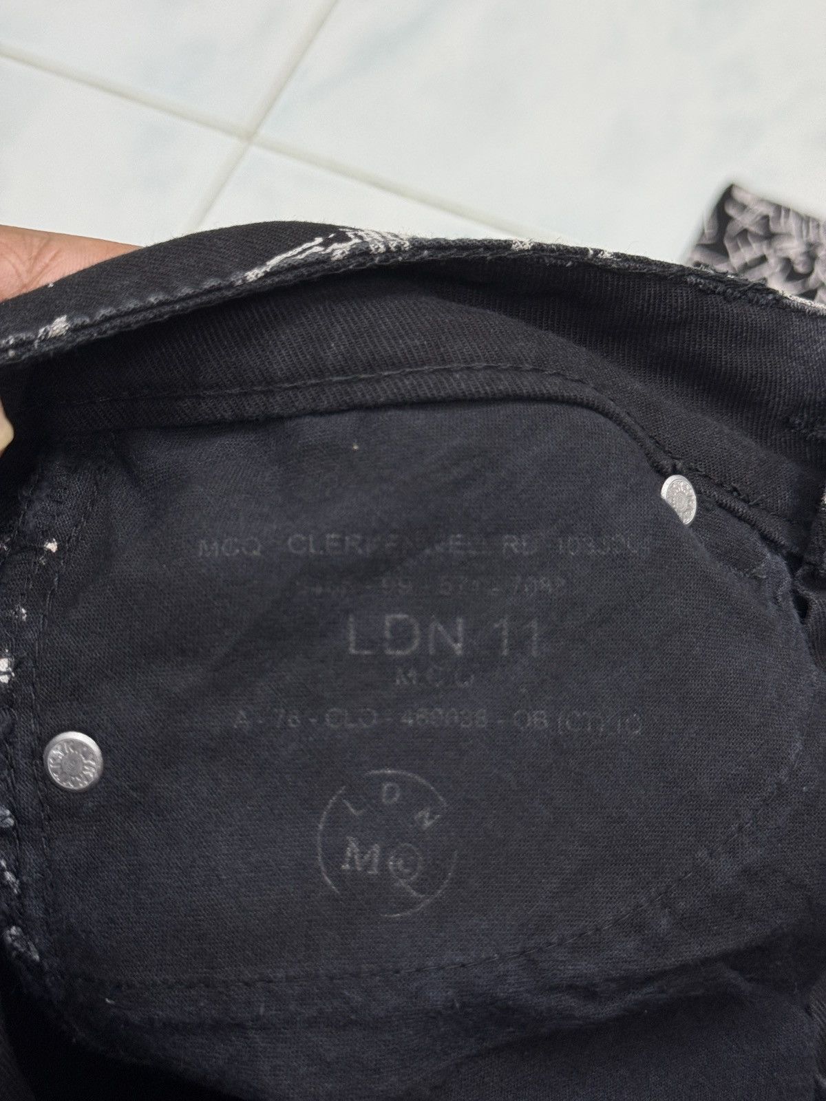 Alexander McQueen 🔥🔥🔥ARCHIVE ALEXANDER MCQUEEN PUNK PANTS Size US 29 - 15 Thumbnail