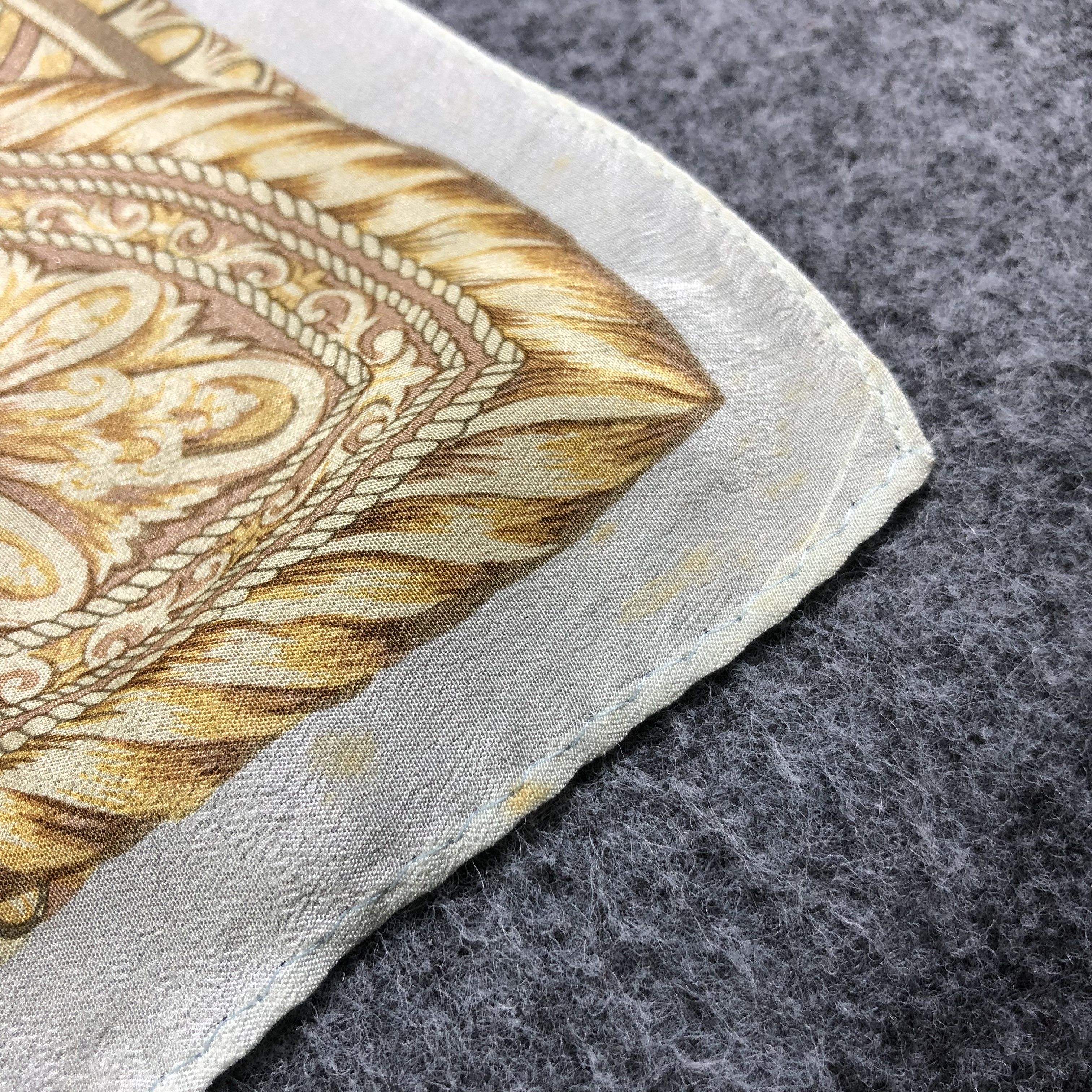 PPFM Peyton Place PPFM Baroque Silk Scarf M500 Size ONE SIZE - 5 Thumbnail