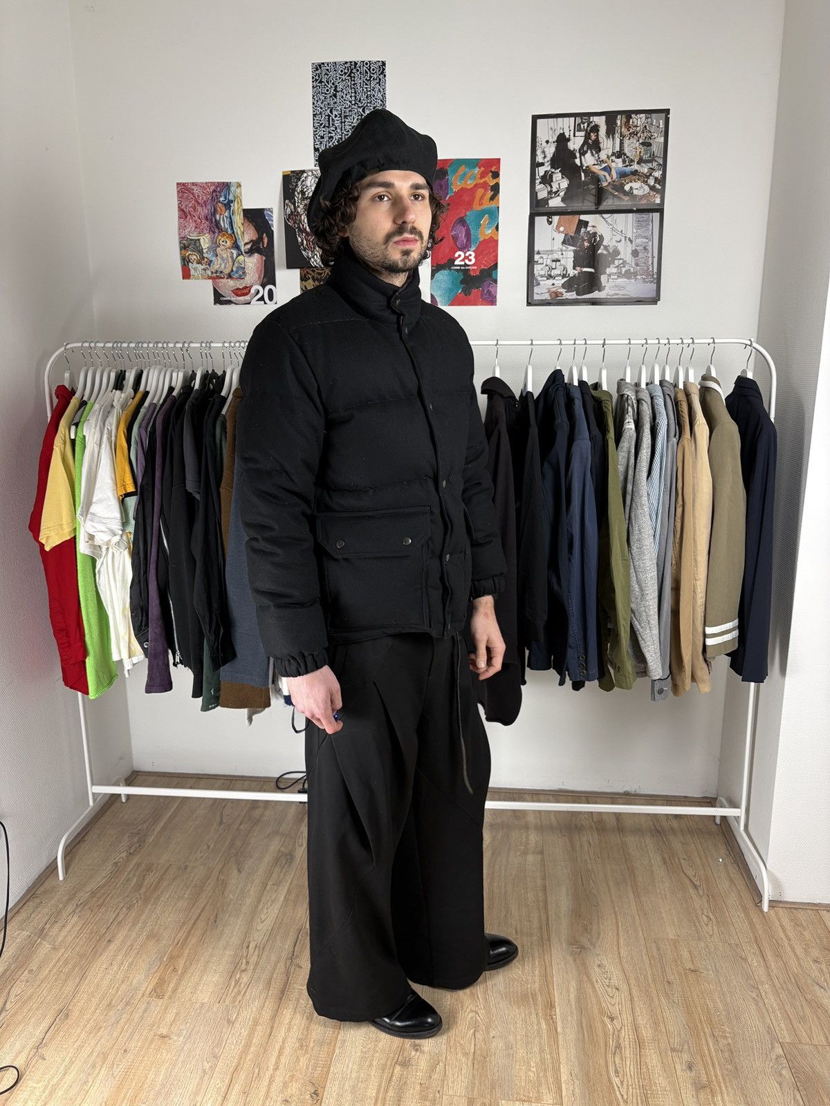 Comme des Garcons Comme des Garcons Homme AW2006 Puffer Jacket Black Size US M / EU 48-50 / 2 - 2 Thumbnail