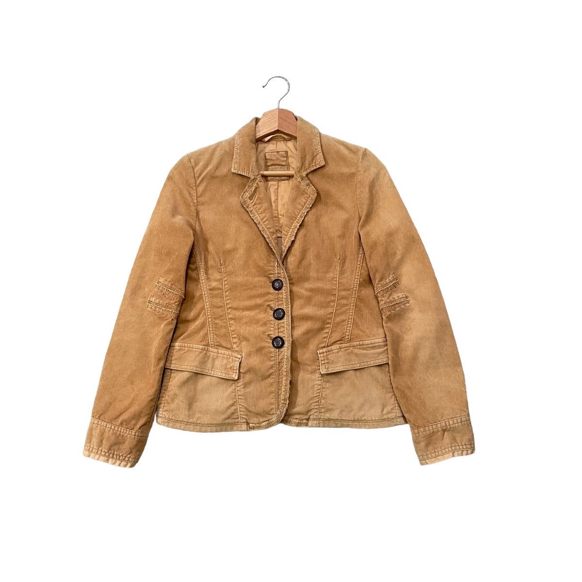 Marithe + Francois Girbaud Vintage Marithe Francois Girbaud Corduroy Jacket Size XS / US 0-2 / IT 36-38 - 1 Thumbnail