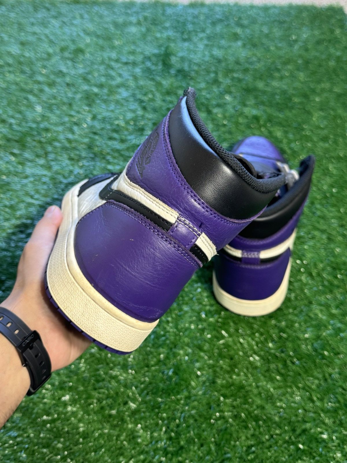 Jordan 1 Court Purple Size 10.5
