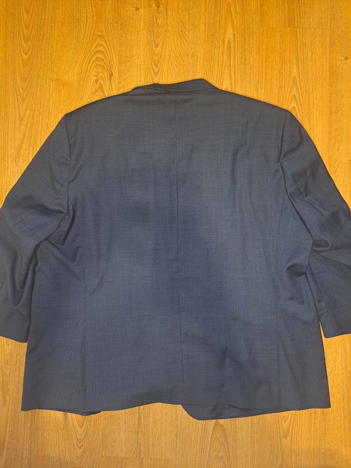 Jack Victor Big & Tall Jack Victor Sport Coat Mens 54R Navy Blue Wool Size 54R - 7 Thumbnail