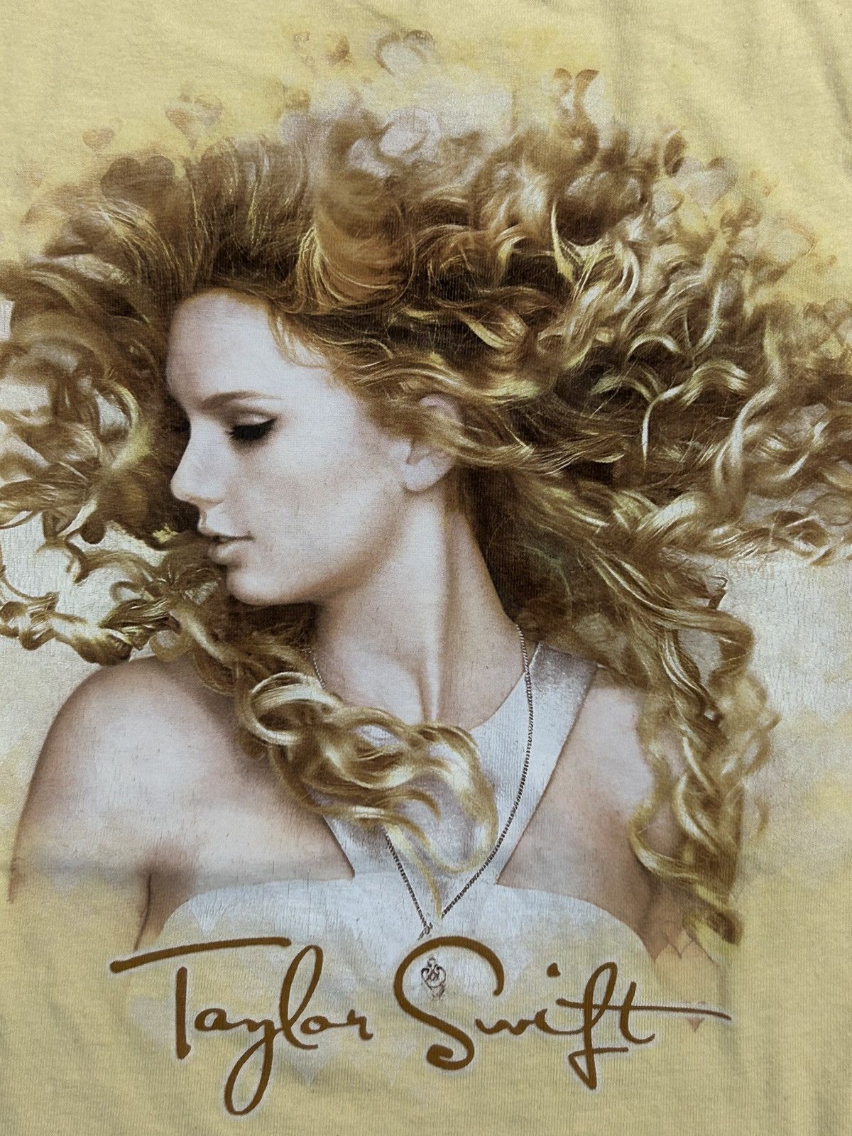 Band Tees Vintage Taylor Swift Fearless Tour Promo T-Shirt Size US M / EU 48-50 / 2 - 3 Thumbnail