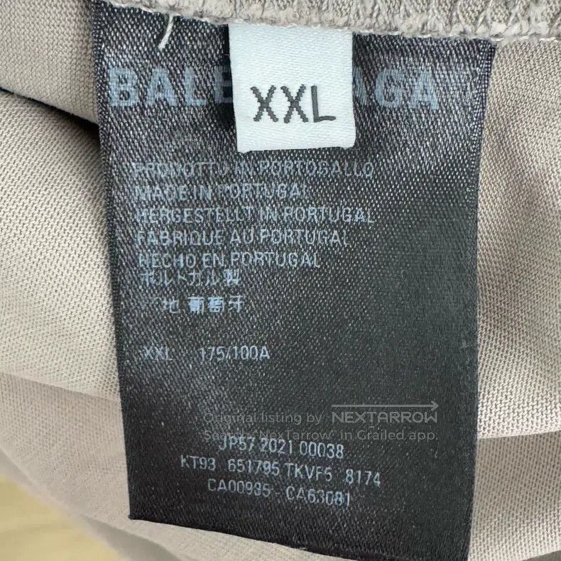 Balenciaga Balenciaga Mosaic Destroyed Letter Logo Short Sleeve XXL Size US XXL / EU 58 / 5 - 4 Thumbnail