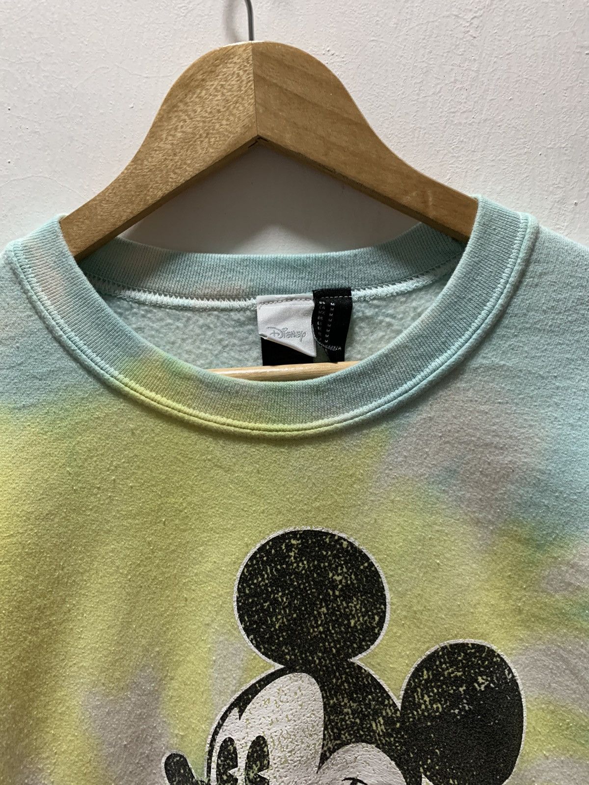 Mickey Mouse Vintage Y2K DisneyTie Dye Mickey Mouse Sweatshirt Size US M / EU 48-50 / 2 - 5 Thumbnail