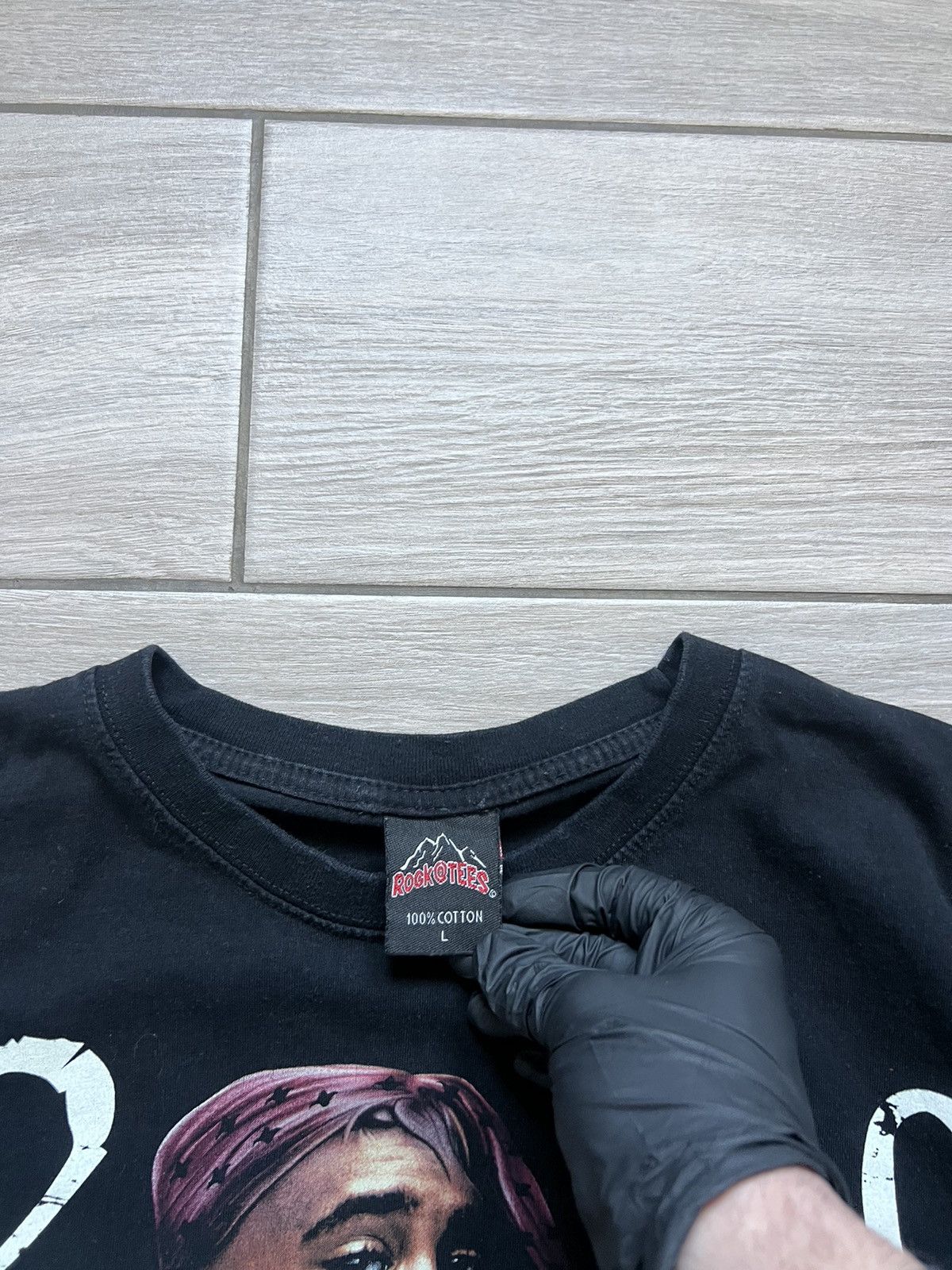 Band Tees × Rap Tees × Vintage Vintage 2Pac Tupac Shakur 1996 Men’s Black T-Shirt Size US L / EU 52-54 / 3 - 7 Thumbnail