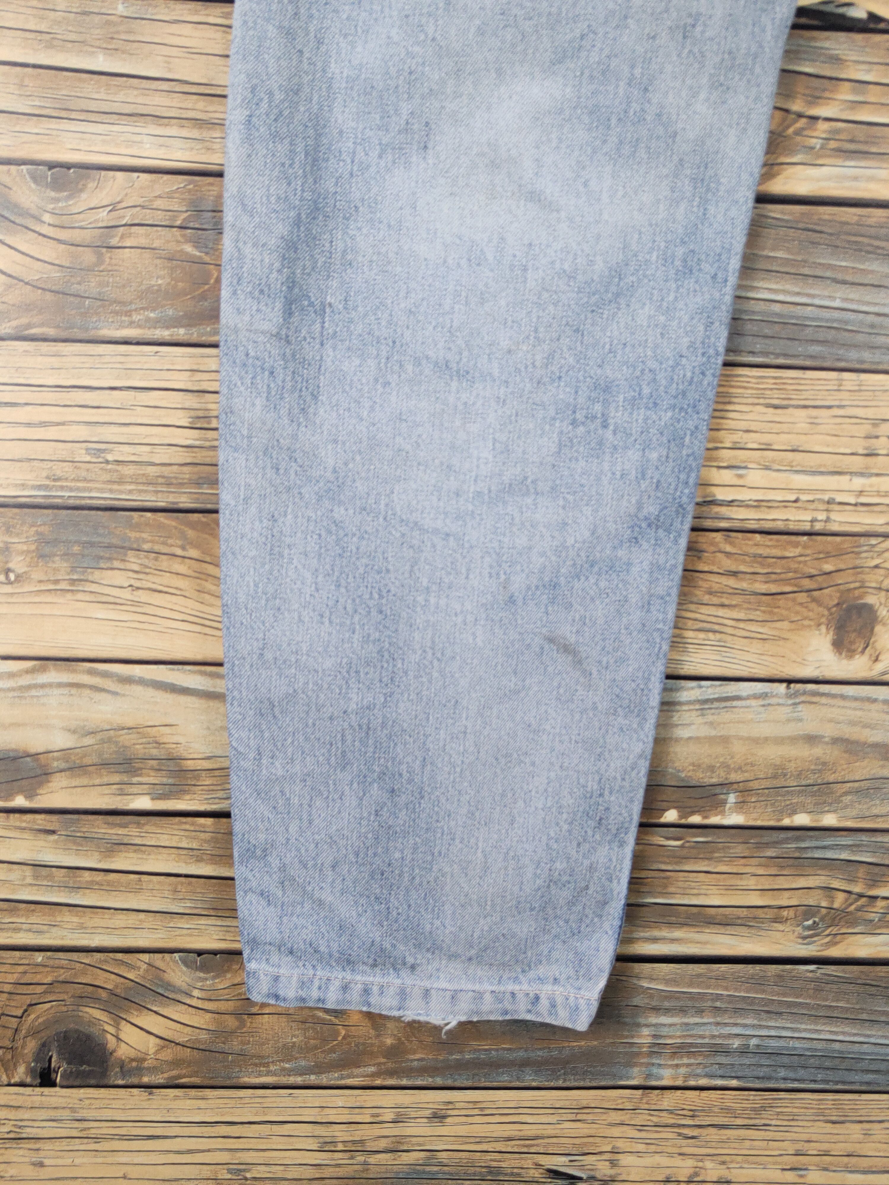 Edwin Edwin Light Blue Distressed Ripped denim Jeans #W1800 Size US 33 - 9 Thumbnail