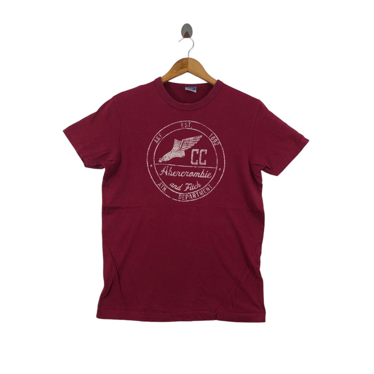 Vintage Abercrombie & Fitch Tee Shirt Big Logo