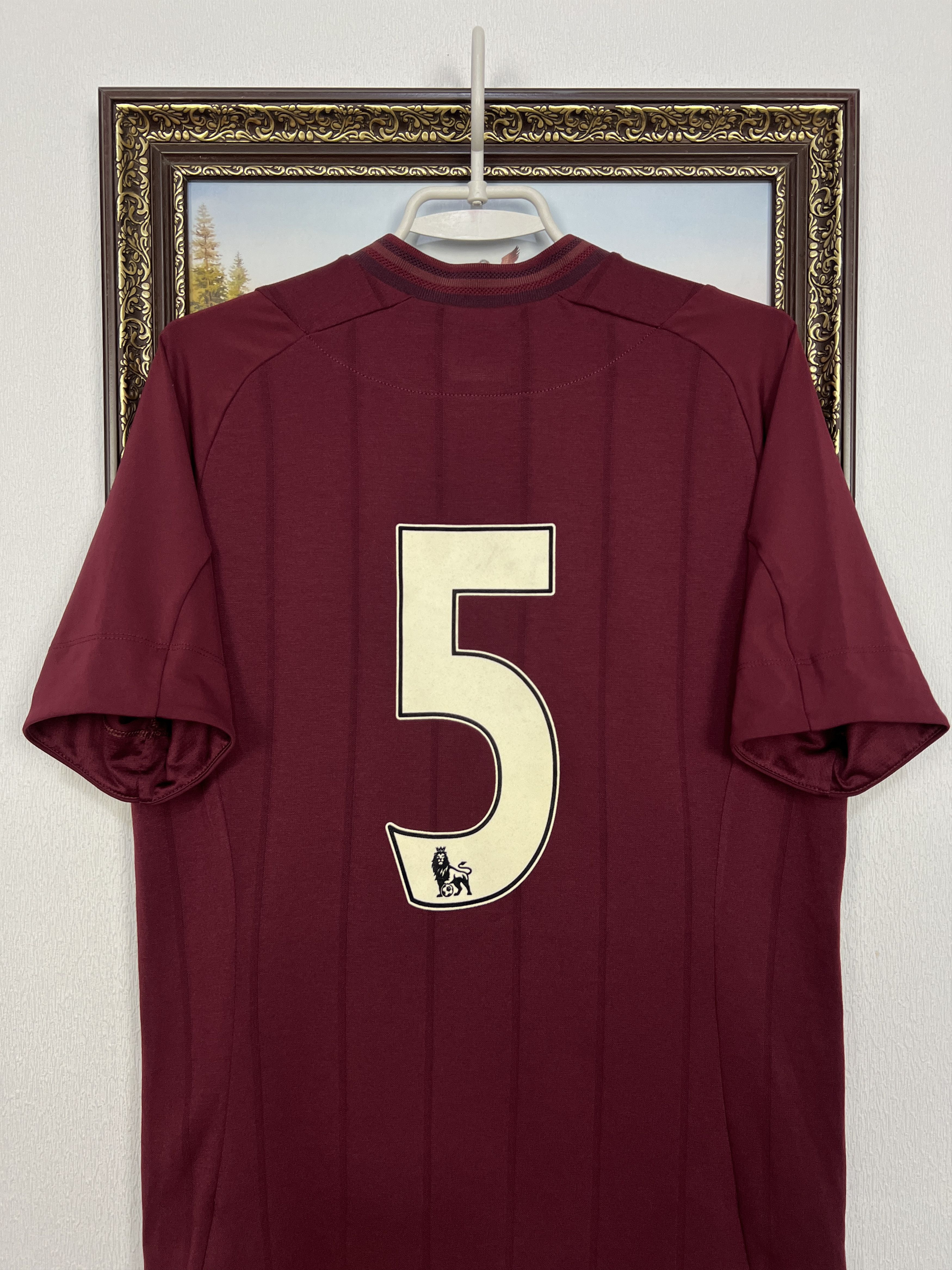 Umbro Manchester City Away football shirt 2012 Player Issue #5 Size US M / EU 48-50 / 2 - 11 Thumbnail