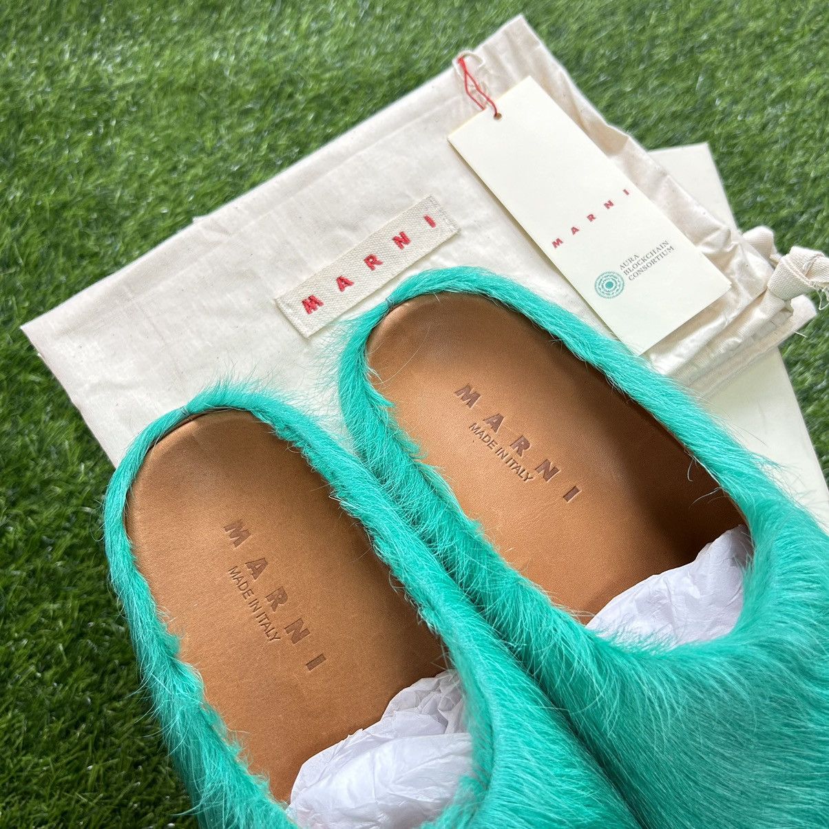 Marni Marni Fussbett Pony Hair Mules Size US 8 / EU 41 - 2 Thumbnail