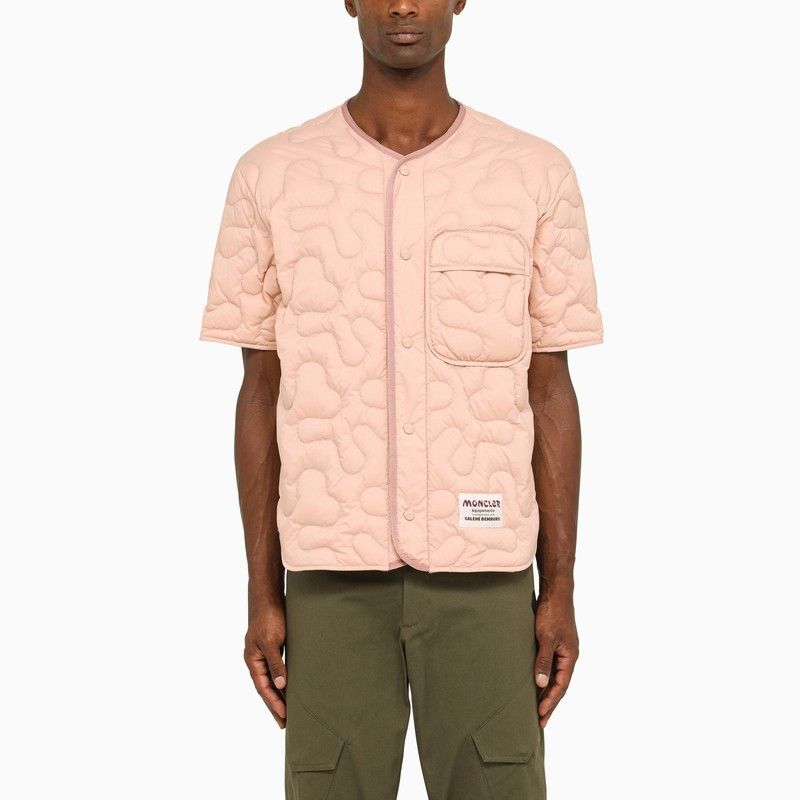 image of Moncler X he Bembury Beige Padded Shirt, Men's (Size XS)