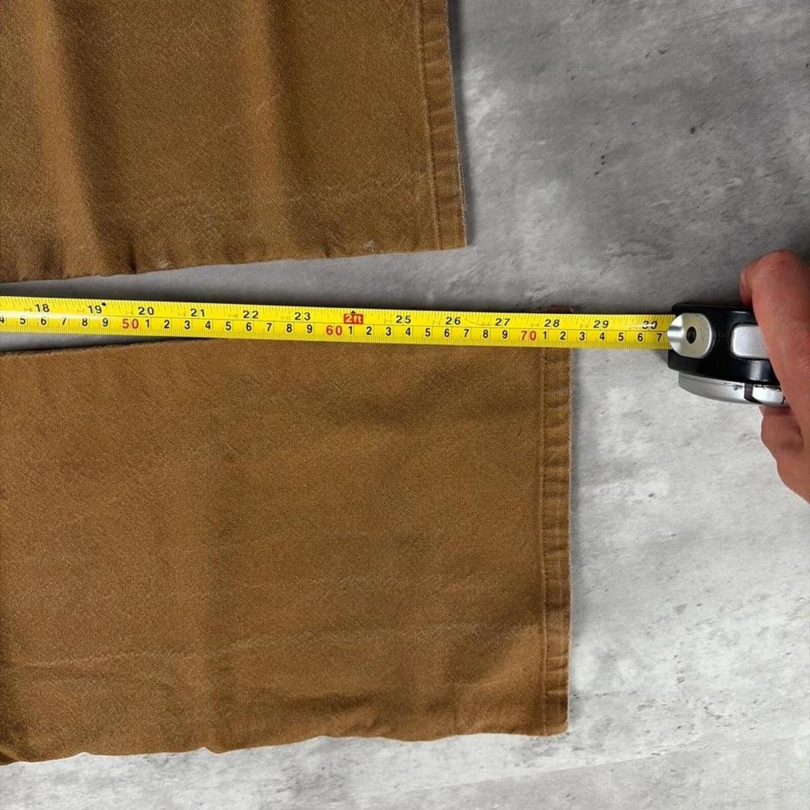 Dickies Y2K Tan Dickies Workwear Grunge Baggy Carpenter Pants Size US 32 / EU 48 - 7 Thumbnail