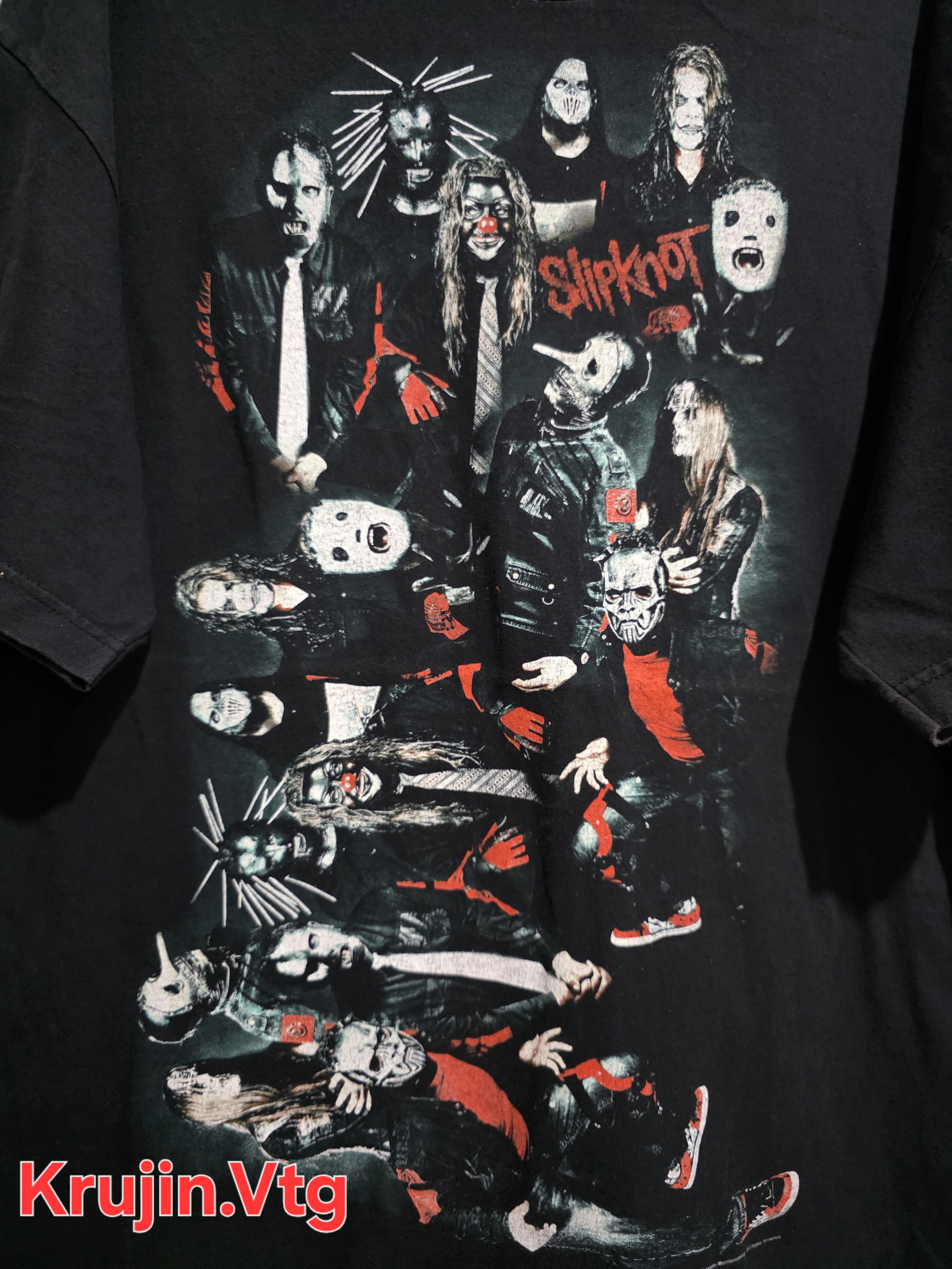 Other Slipknot Portrait group design Size US XL / EU 56 / 4 - 2 Thumbnail