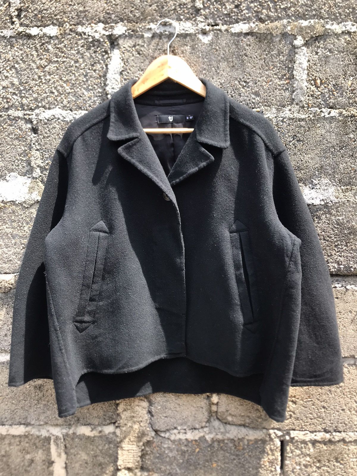 Jil Sander × Uniqlo 🔥Jil Sander Uniqlo Wool Croped Jacket Size M / US 6-8 / IT 42-44 - 1 Thumbnail
