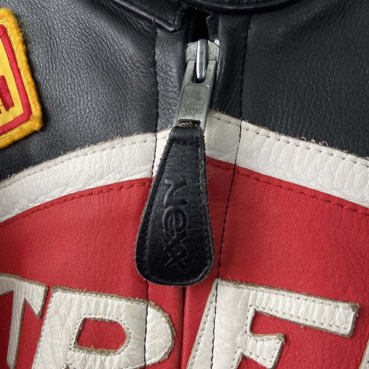 Vintage Nexx Unlimited Leather Motorcycle Racer Jacket Size US XXL / EU 58 / 5 - 10 Thumbnail